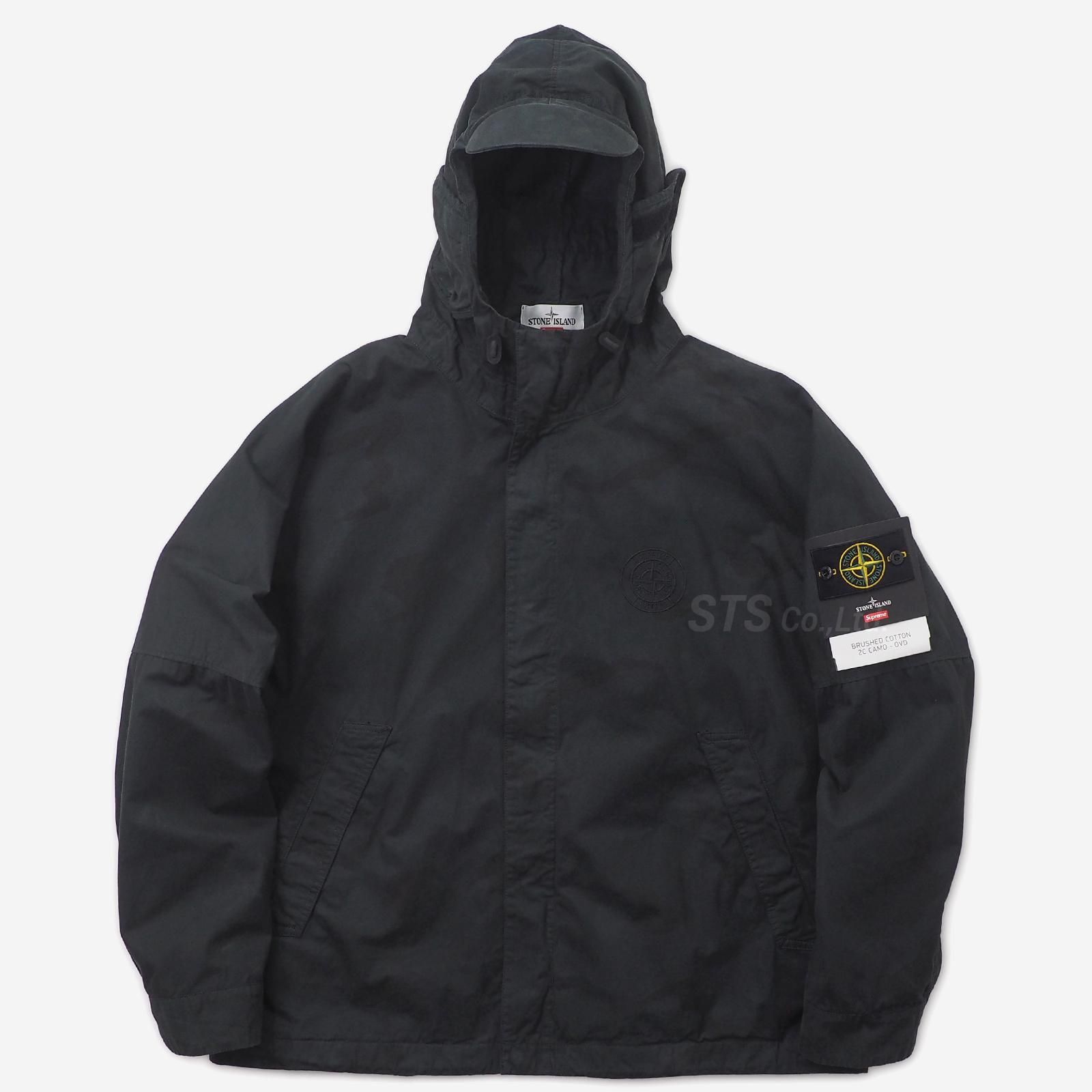 Supreme Stone Island Riot Mask Jacket黒XL - ナイロンジャケット