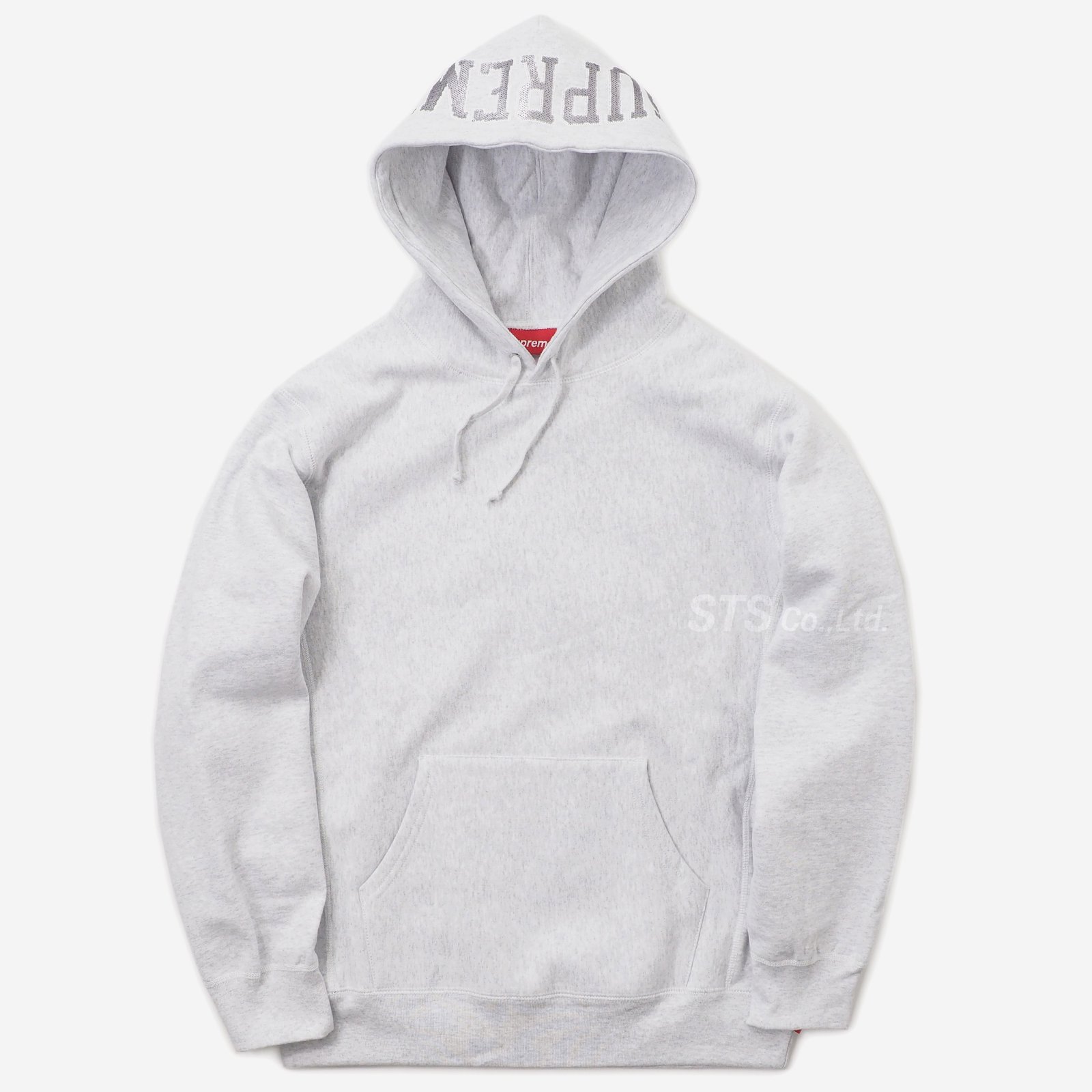 supreme sequin arc hooded sweat shirt