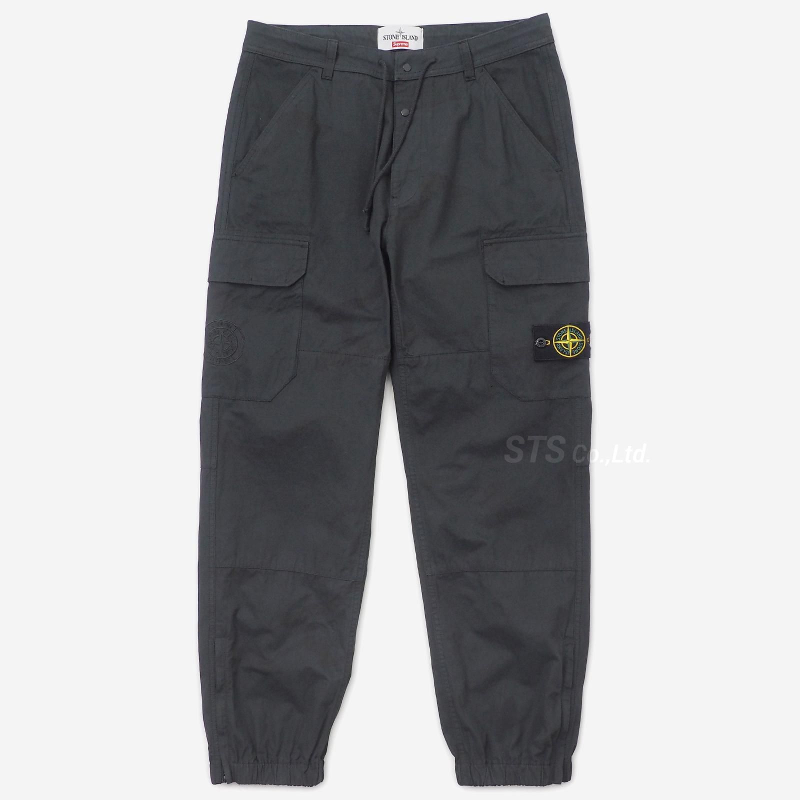 supreme stoneisland カーゴパンツ cargo pants - ワークパンツ/カーゴ