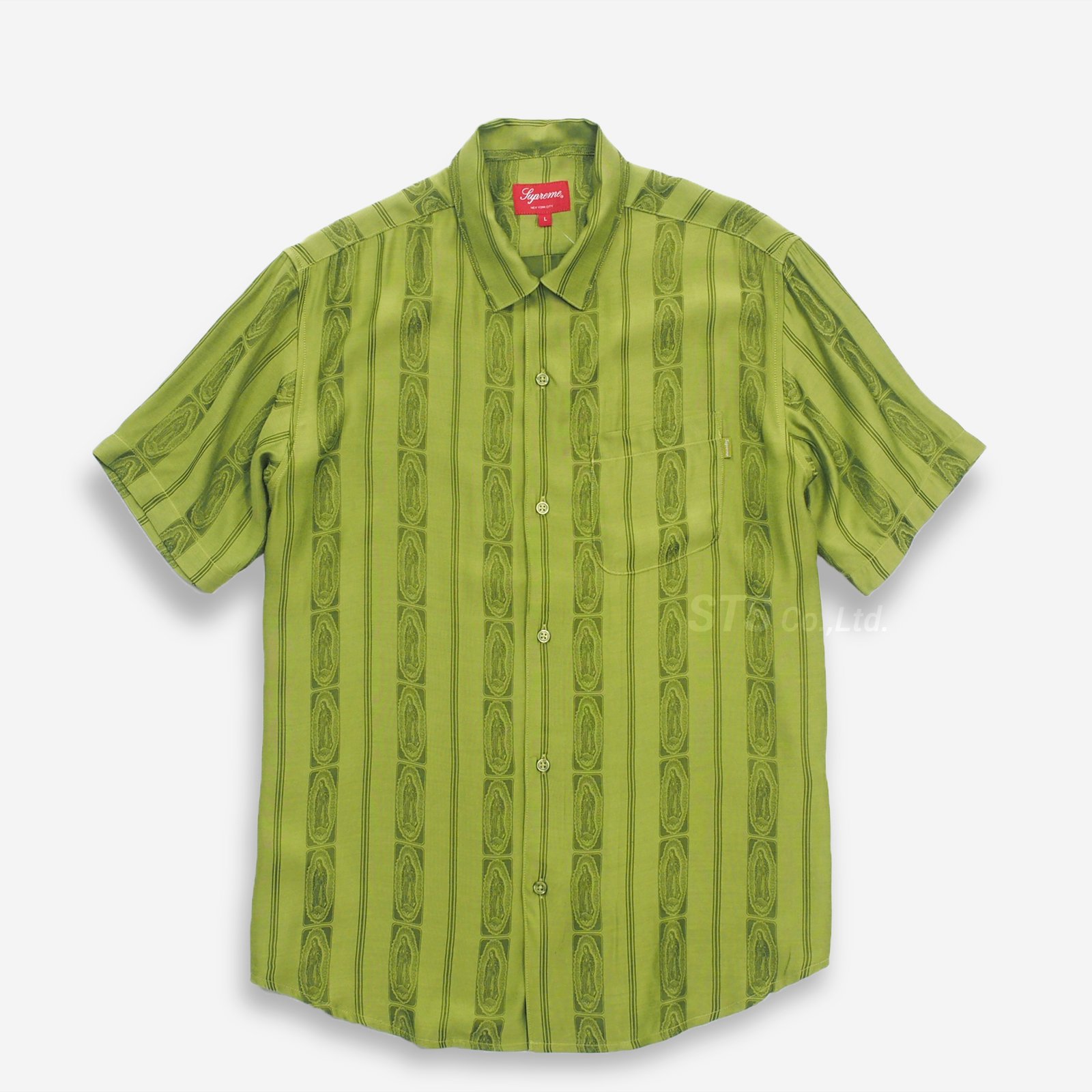 Supreme Guadalupe S/S Shirt サイズL green