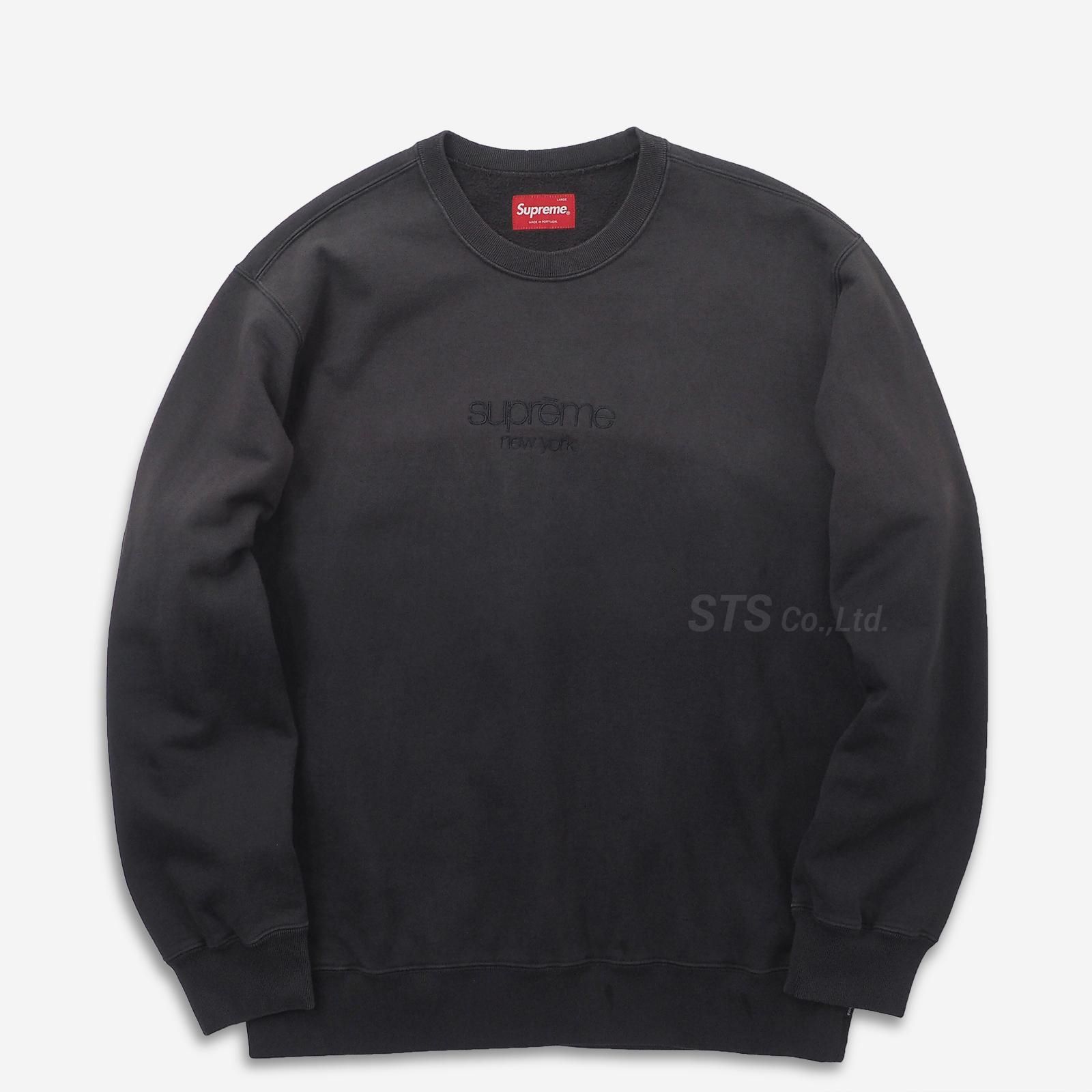 Supreme 19SS Dipped Crewneck スウェット　黒 M