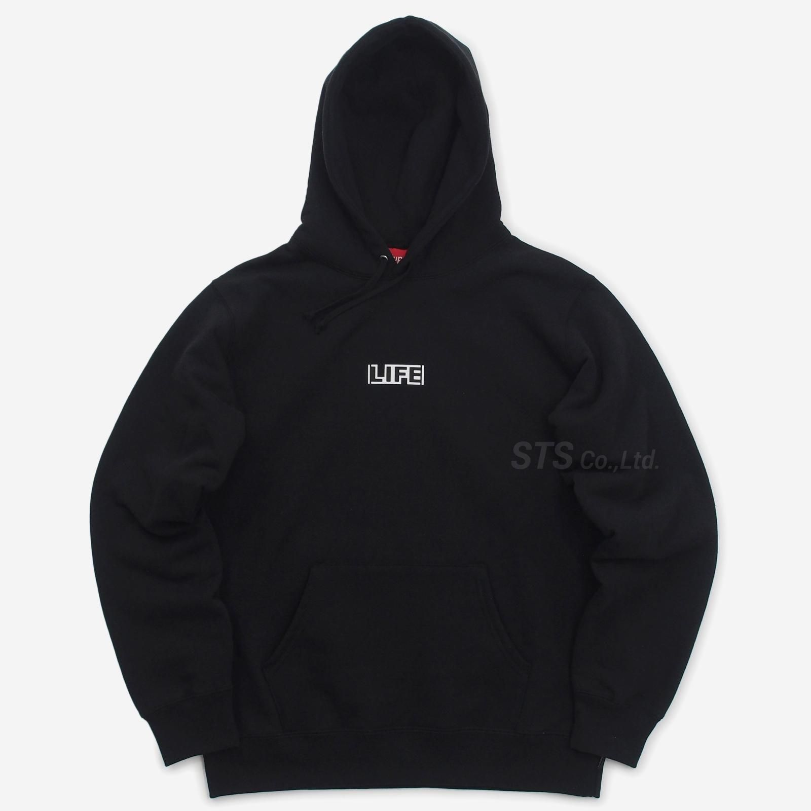 Gilbert & George/Supreme LIFE Hooded Sweatshirt - ParkSIDER Gilbert & George/Supreme LIFE Hooded Sweatshirt - ParkSIDER