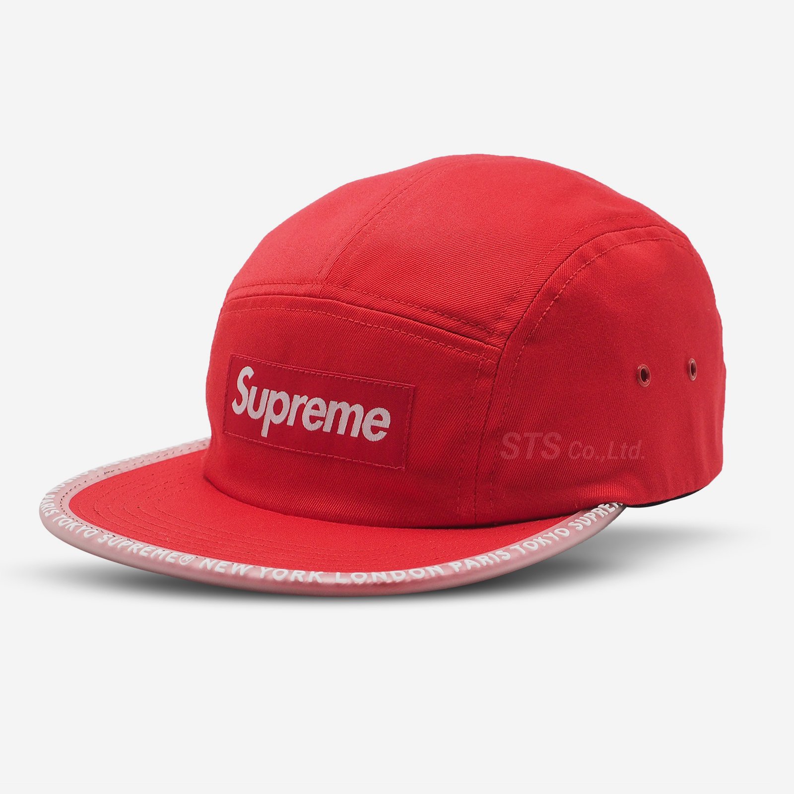 Supreme Worldwide Visor Tape Camp Cap帽子
