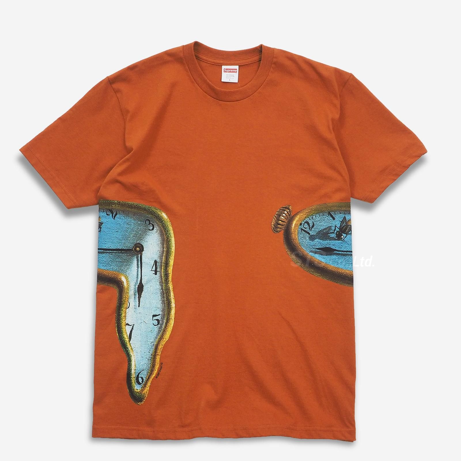 新品 Supreme サルバドール・ダリ 求める 記憶の固執 Tee M