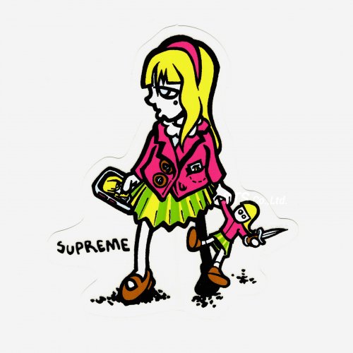 Supreme - Suzie Switchblade Sticker