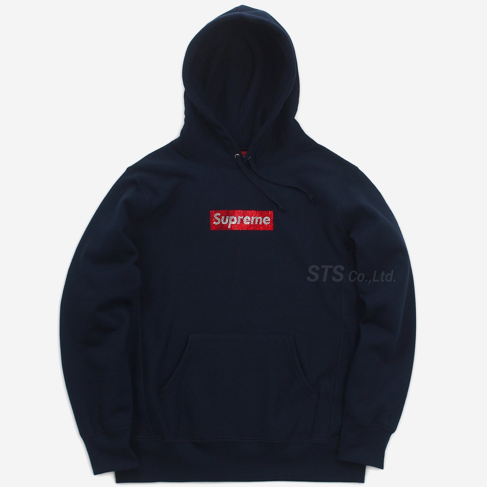 Supreme/Swarovski Box Logo Hooded Sweatshirt - ParkSIDER