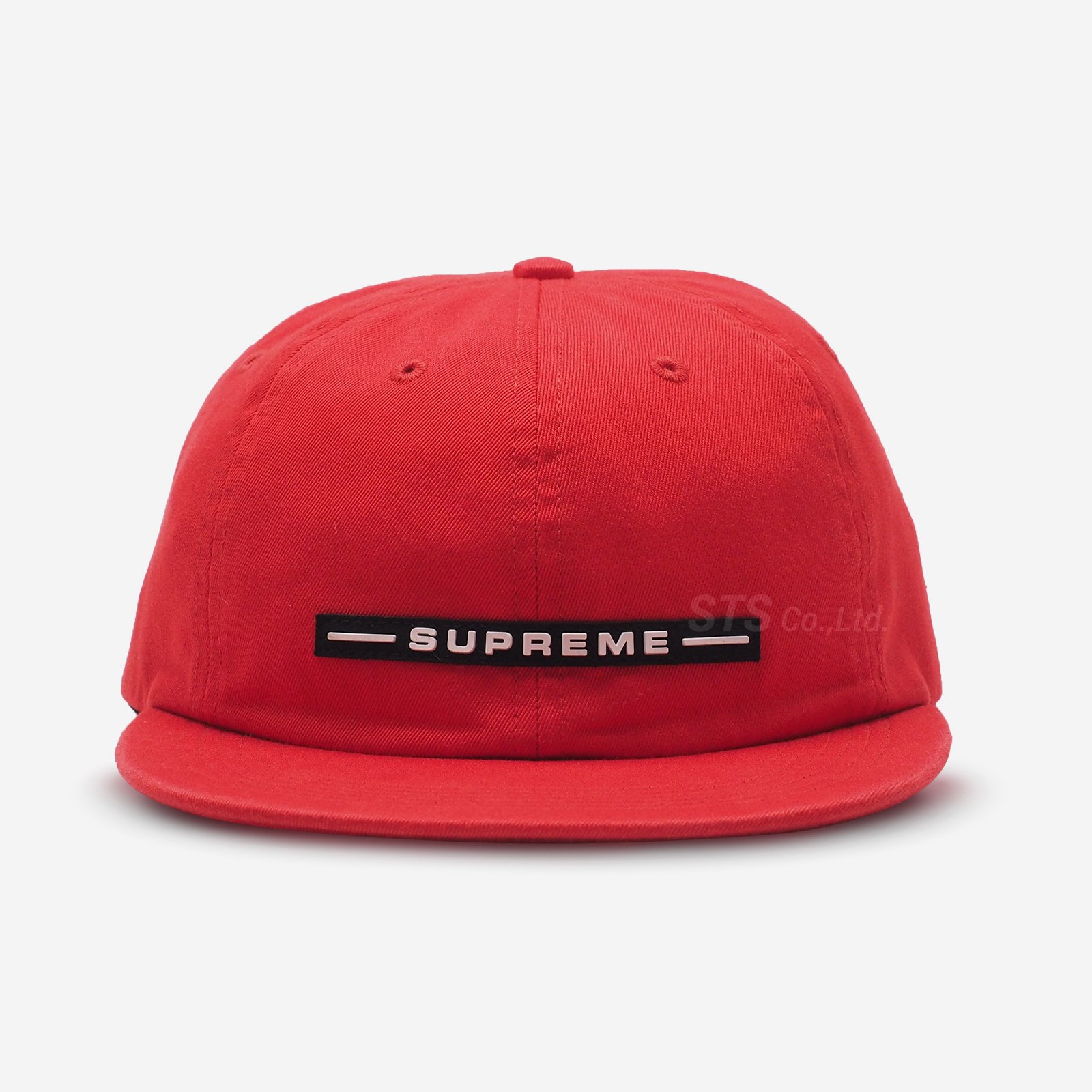 Supreme raised hotsell logo 6 panel