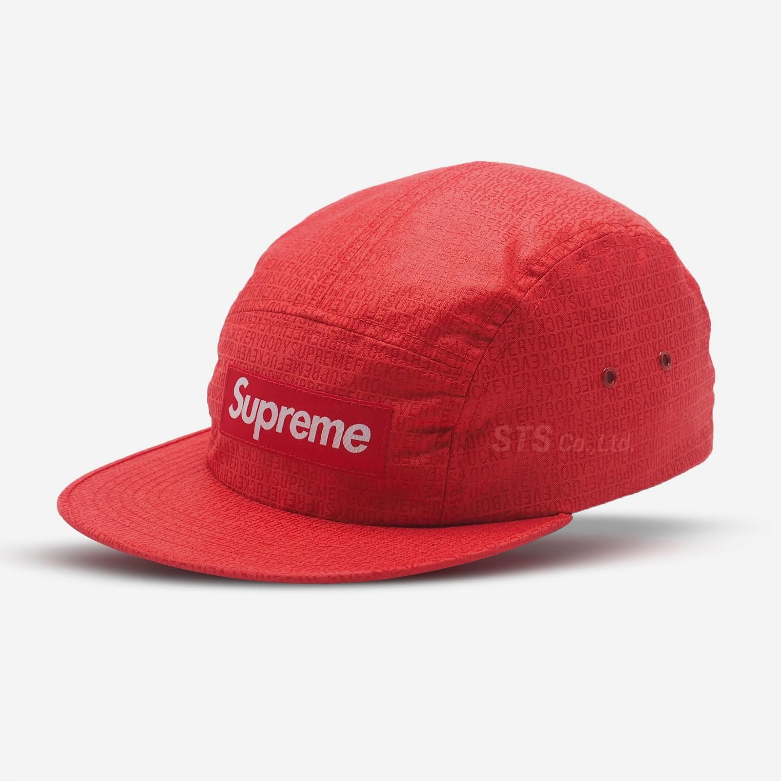 Supreme Fuck Everybody Jacquard キャンプキャップ Supreme - Fuck Everybody Jacquard Camp Cap - UG.SHAFT