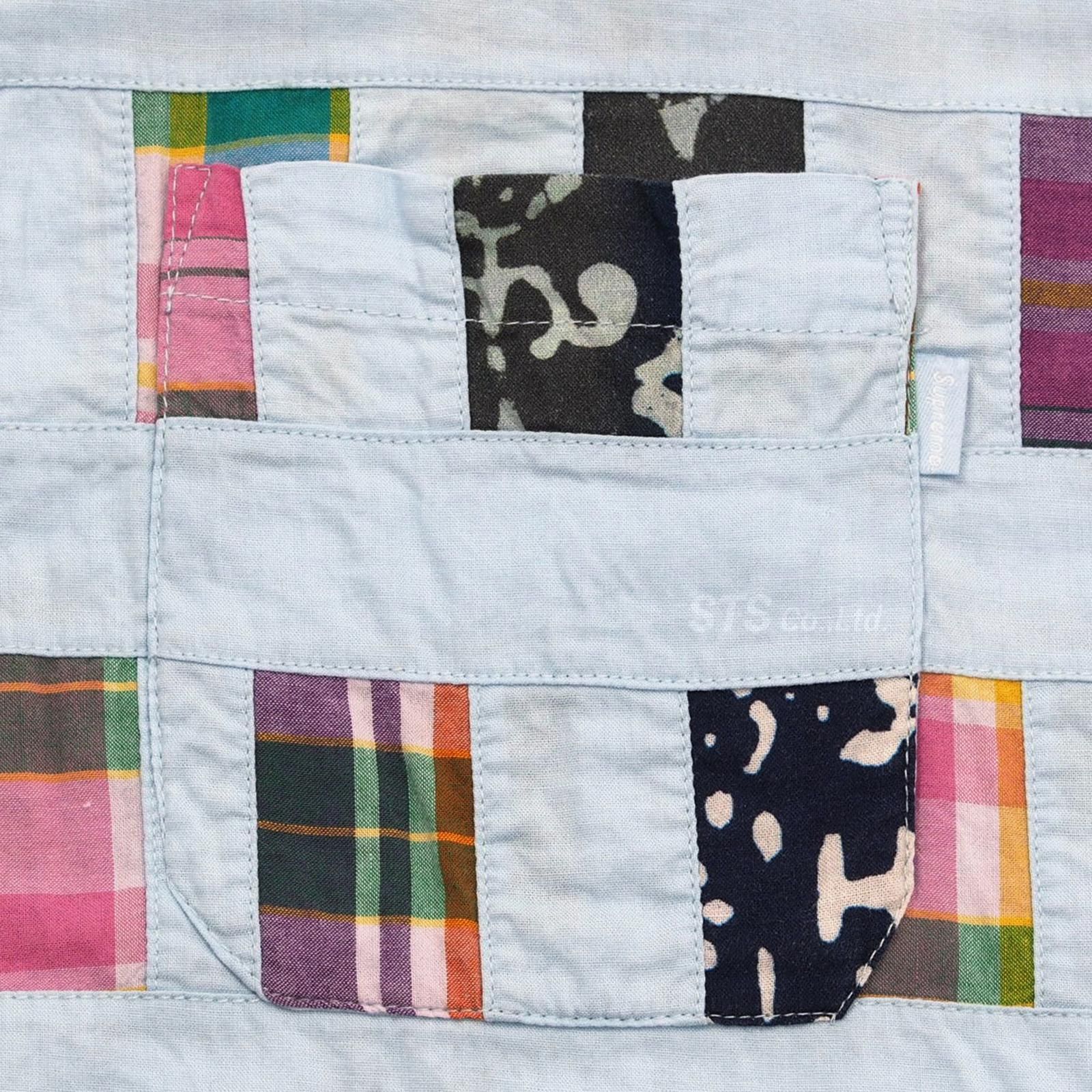 Supreme - Patchwork Zip Up Shirt - ParkSIDER