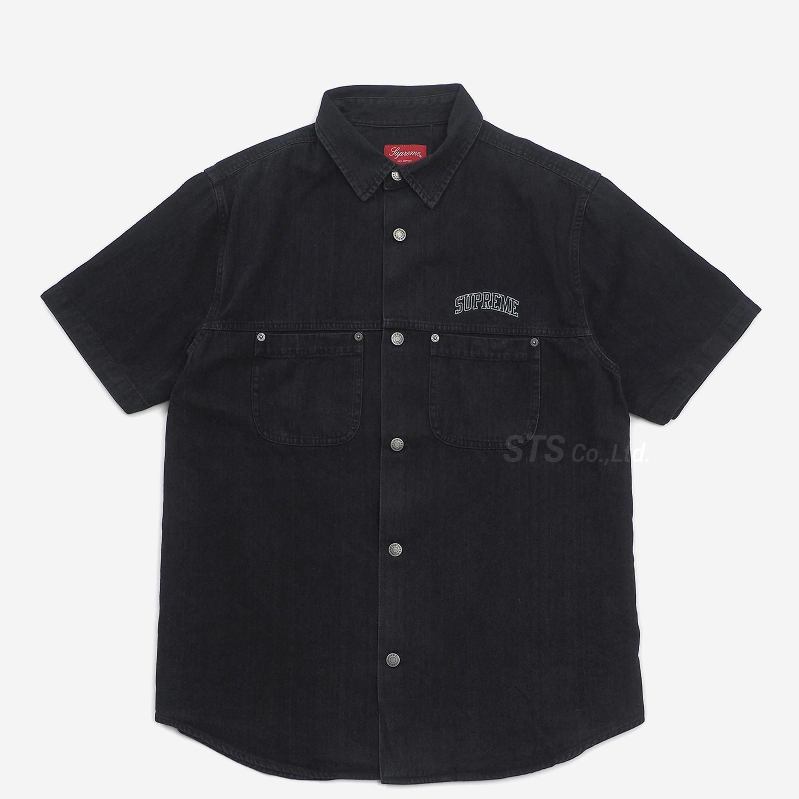 Supreme 2-Tone Denim S/S Shirtデニム シャツ