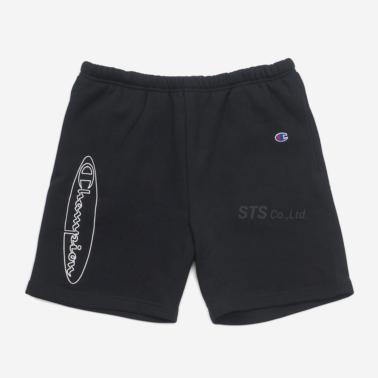 supreme/champion outline sweatshort | hartwellspremium.com