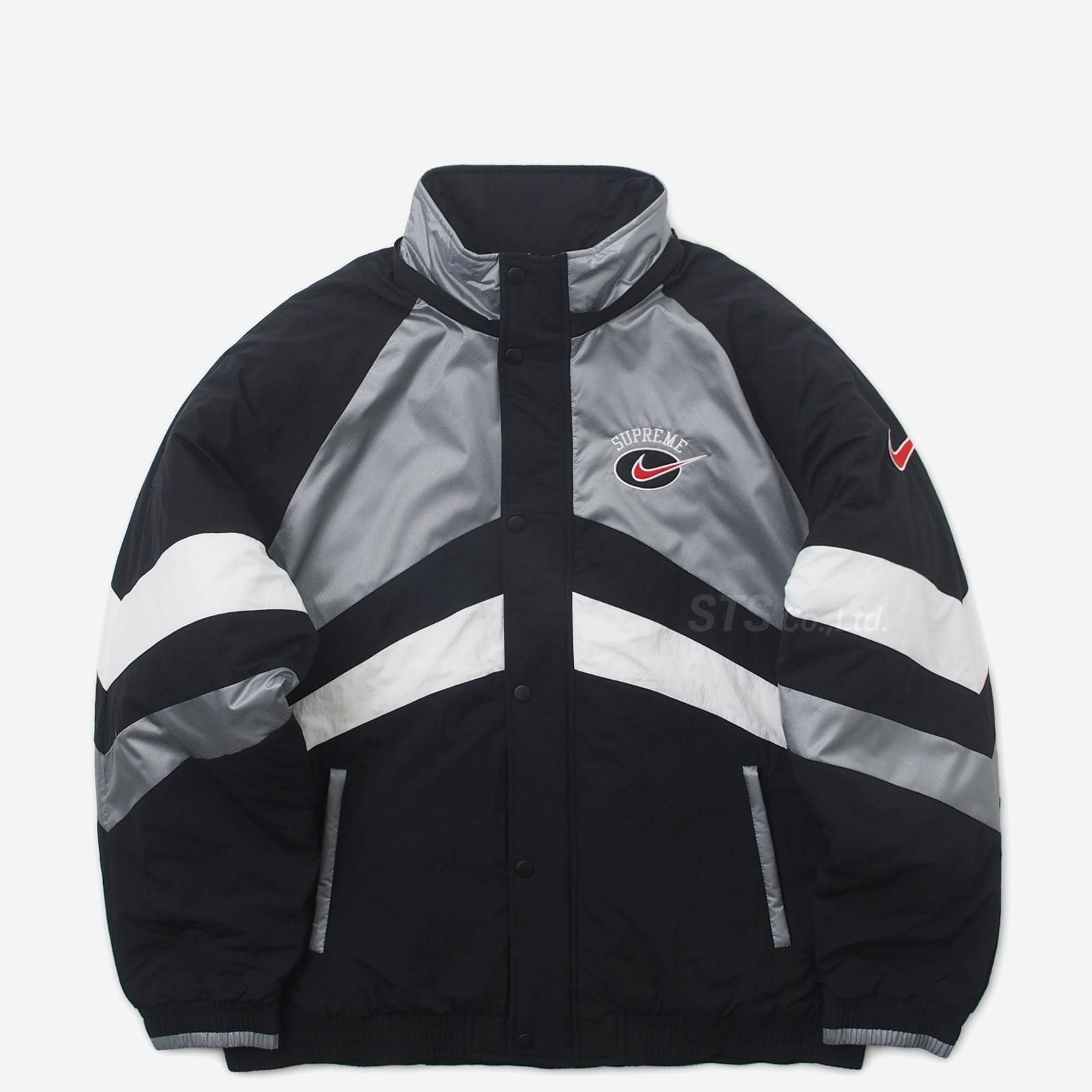 Supreme Nike hooded sport jacket 紫 パープル-