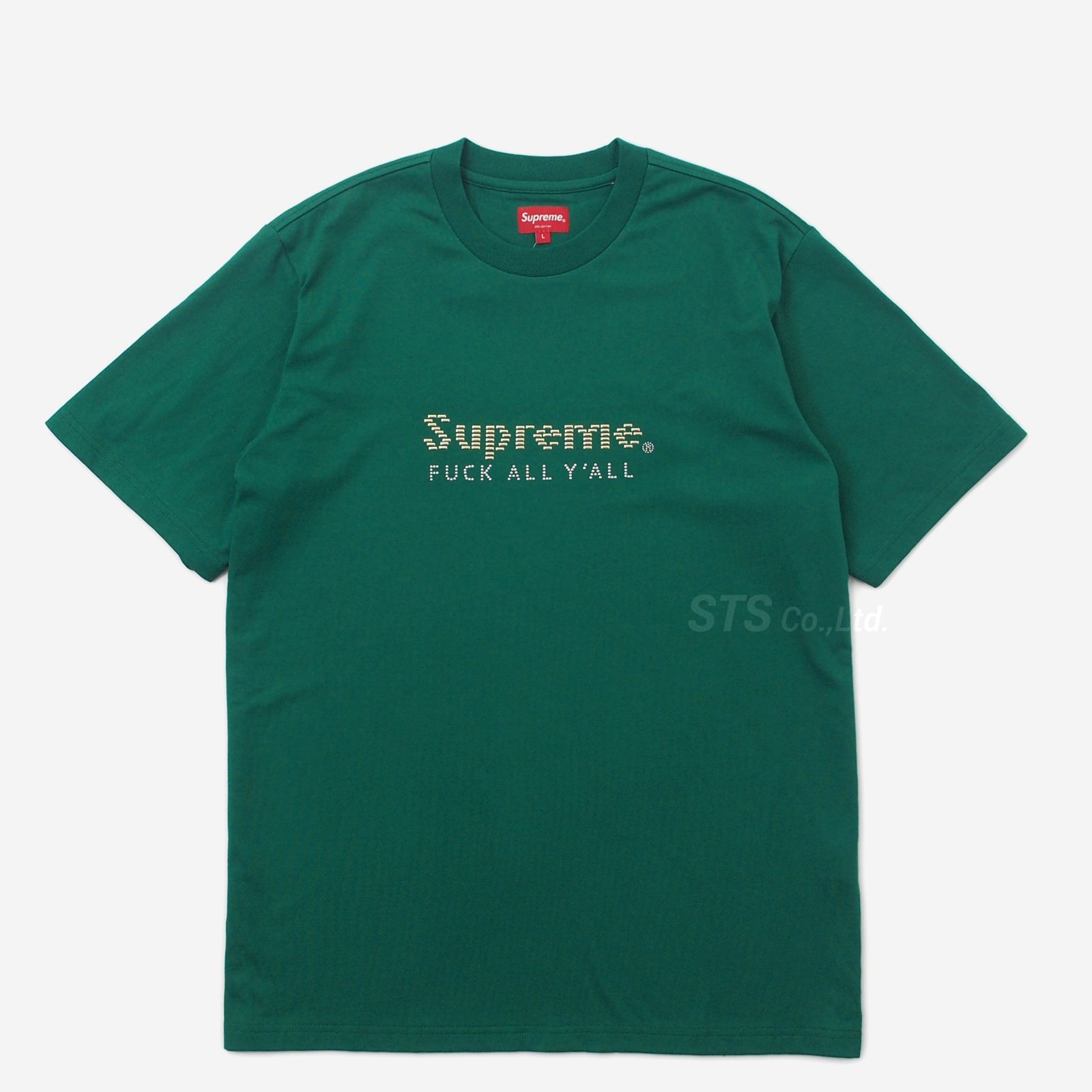 Supreme - Gold Bars Tee - ParkSIDER