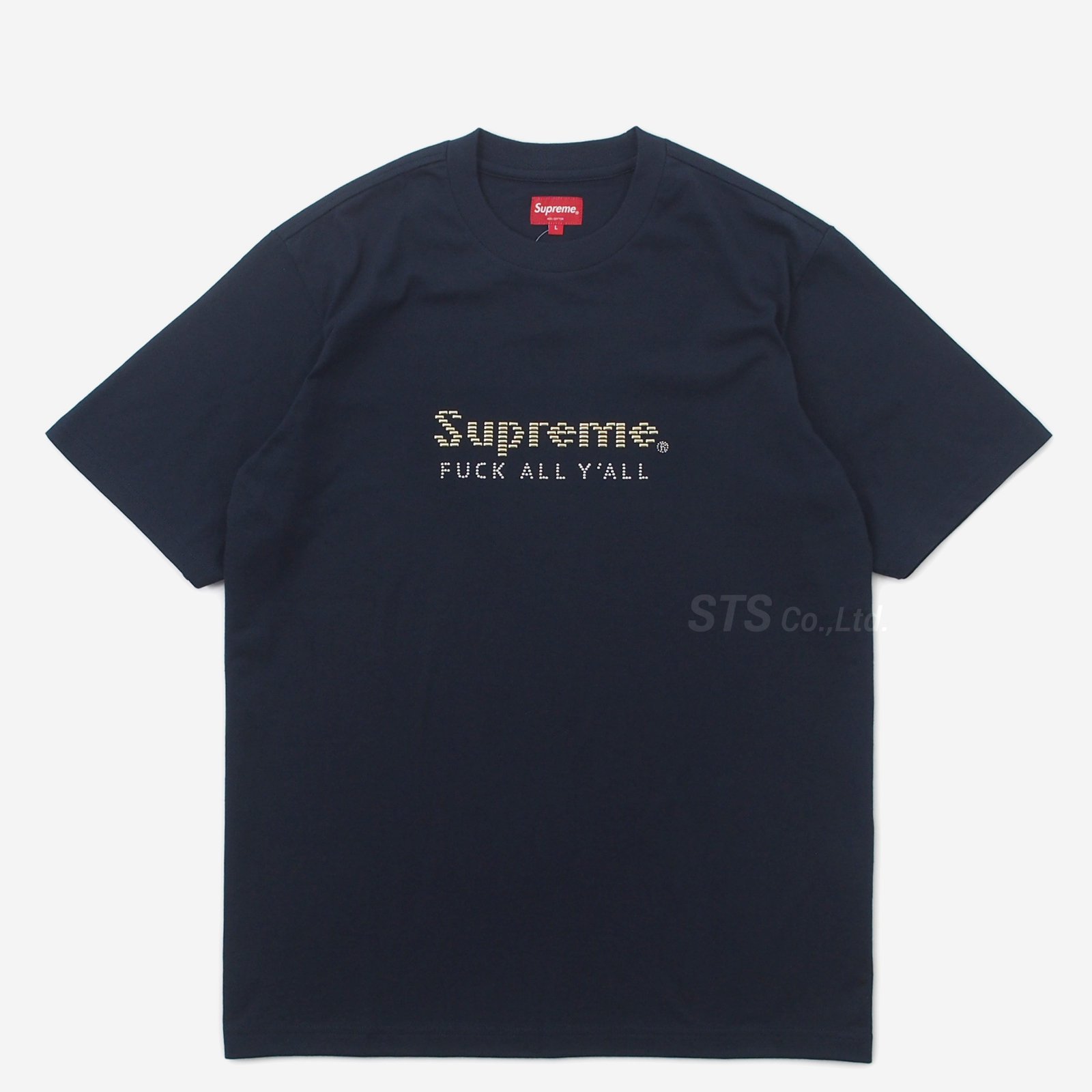 Supreme - Gold Bars Tee - ParkSIDER