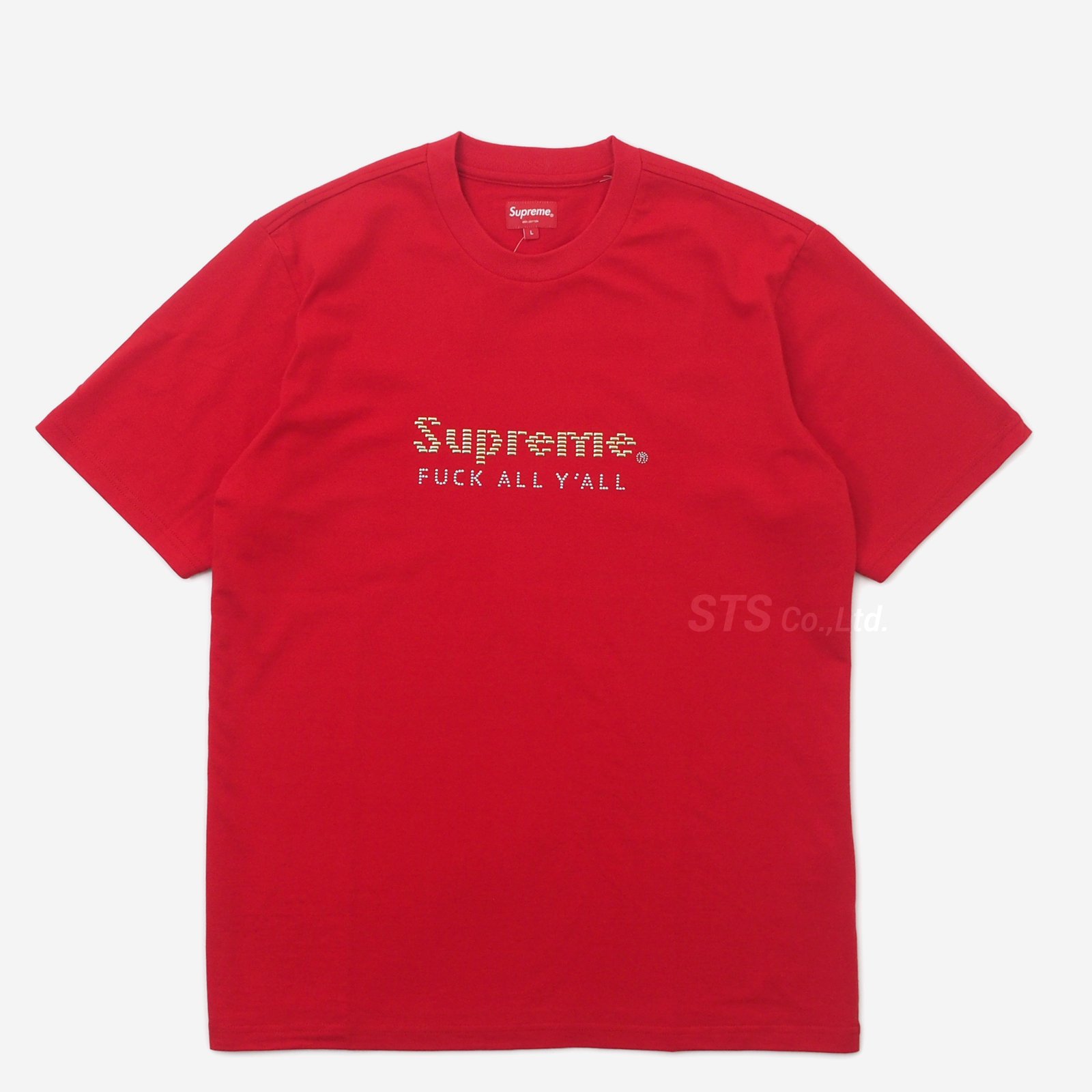 Supreme - Gold Bars Tee - ParkSIDER