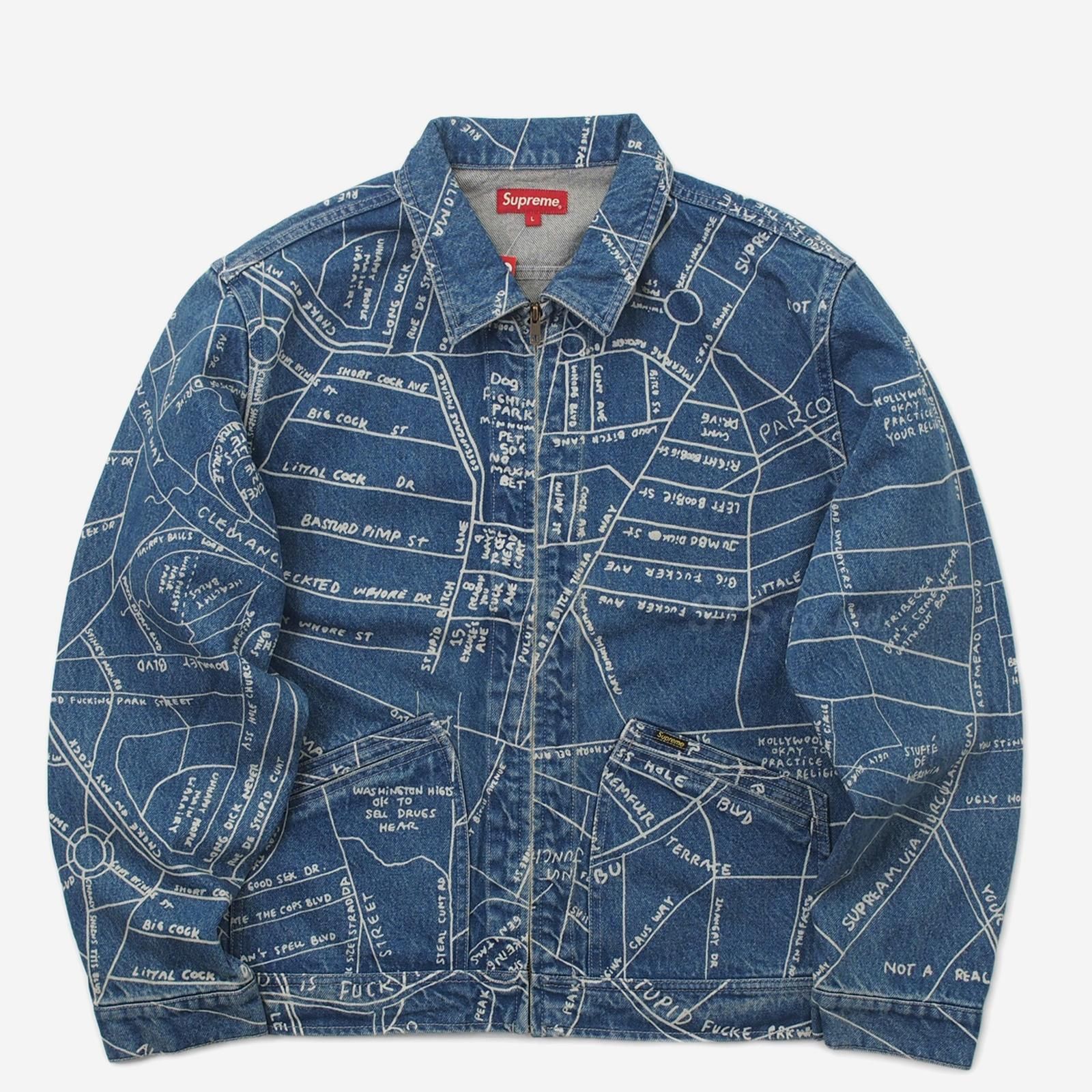 Supreme - Gonz Map Work Jacket - ParkSIDER