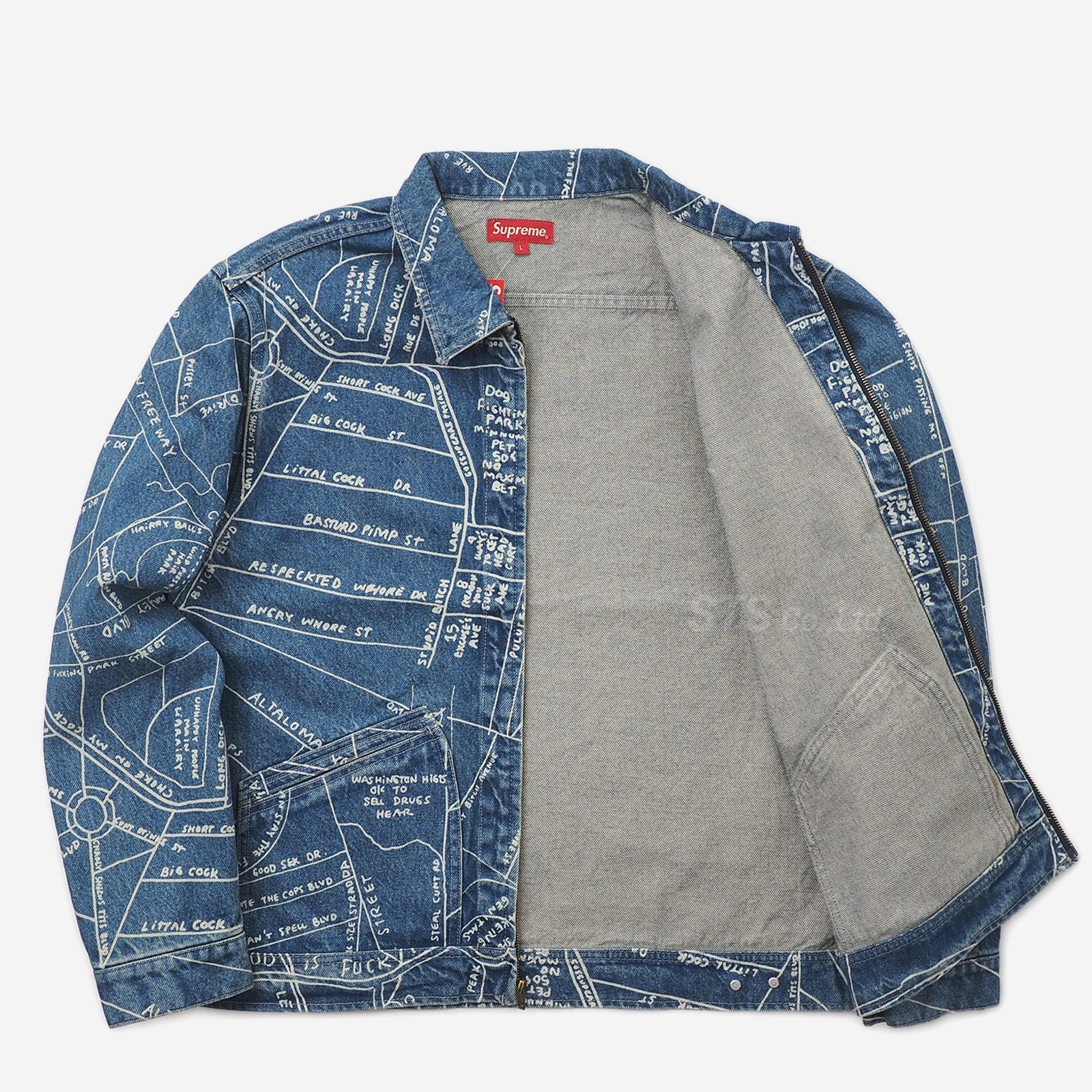 Supreme - Gonz Map Work Jacket - ParkSIDER