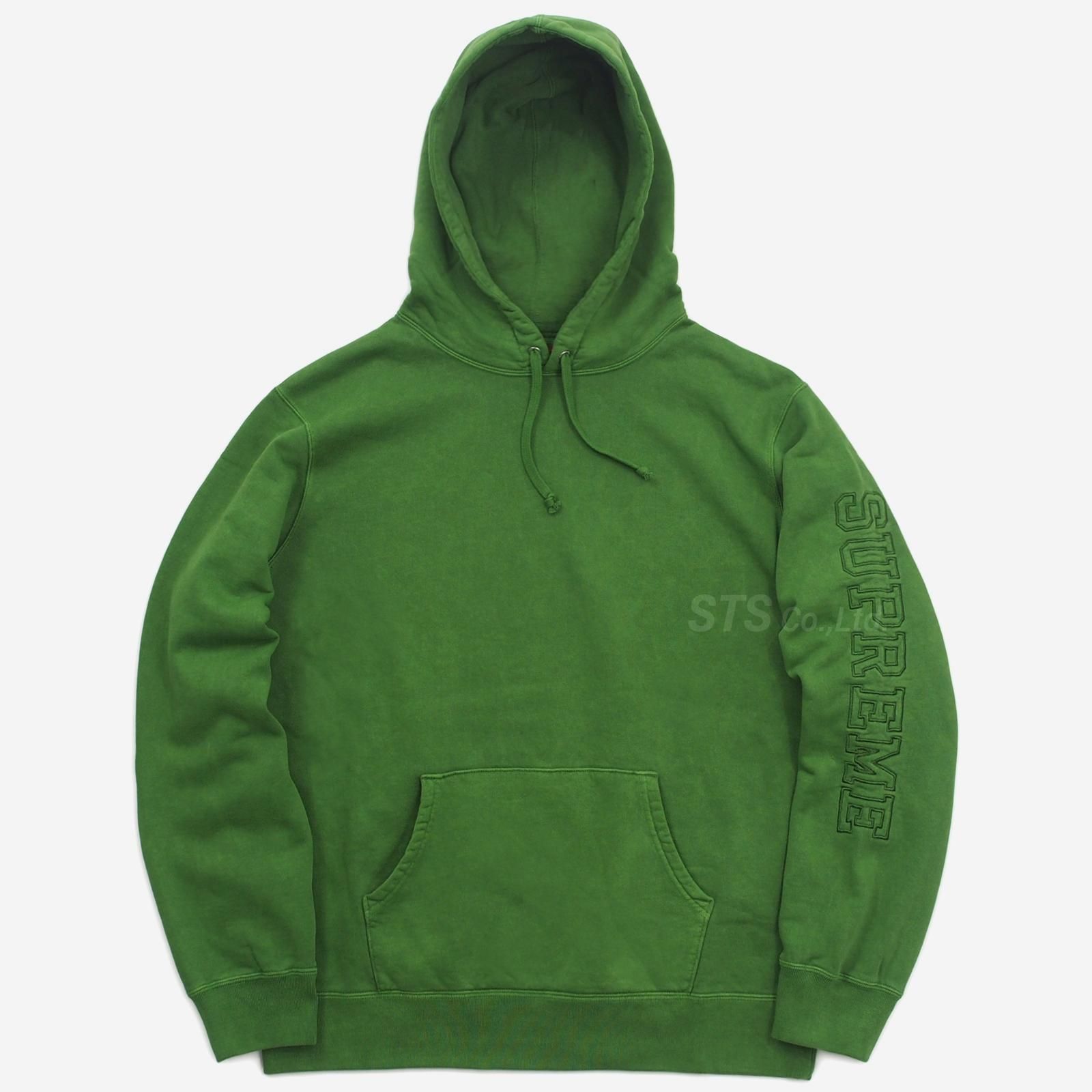 トップス 20ss supreme overdyed hooded sweat Supreme Overdyed Small Box Zip-Up Hooded Sweatshirt Charcoal