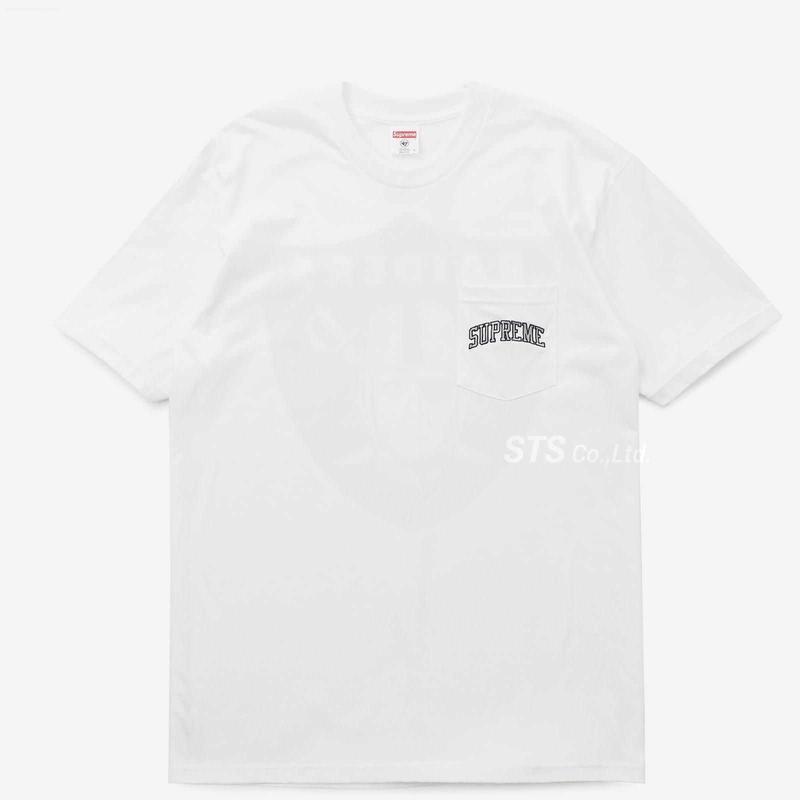 Supreme/NFL/Raiders/'47 Pocket Tee - ParkSIDER