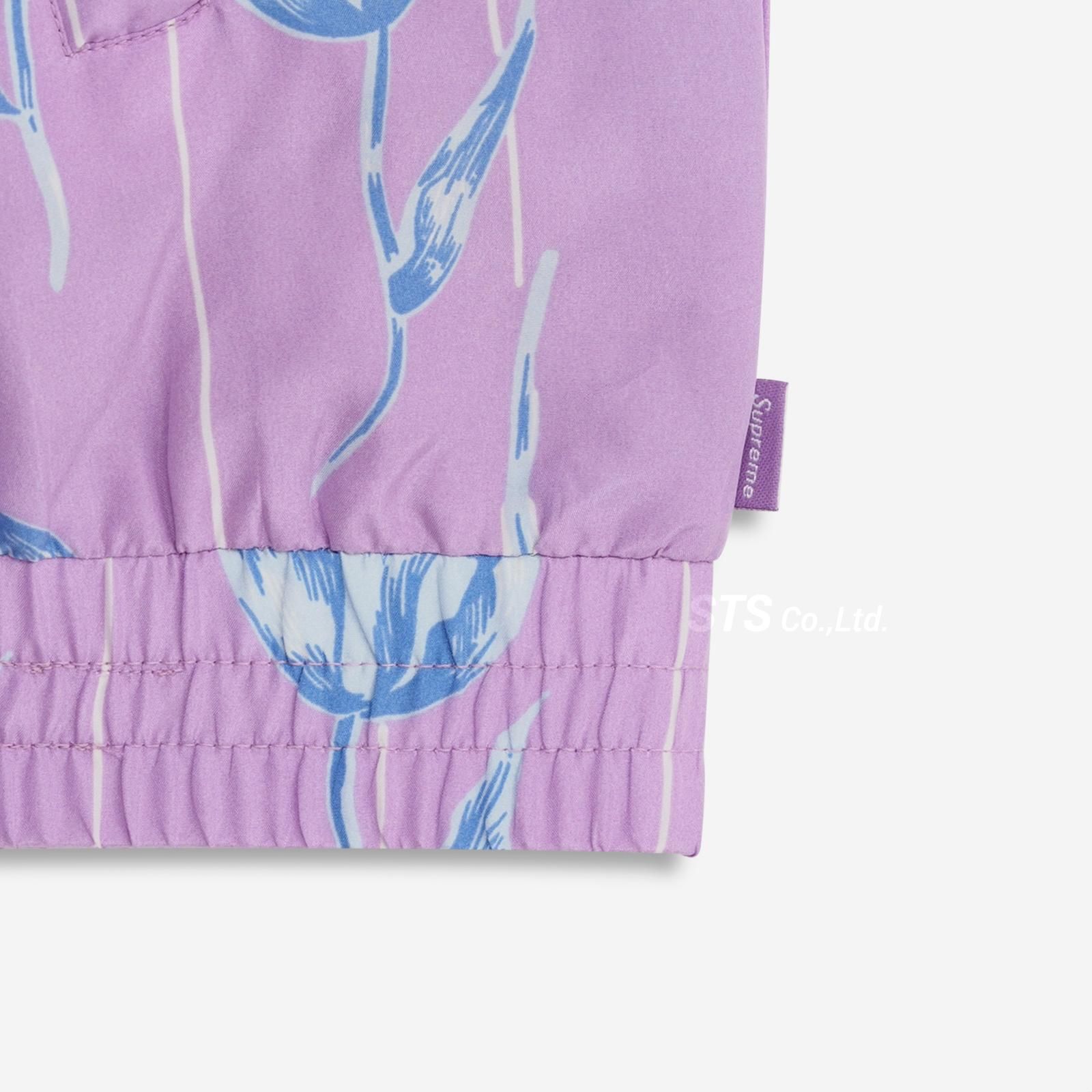 ジャケット・アウター supreme 19SS Floral Silk Track Jacket Supreme Floral Silk Track Jacket (SS19) - $228