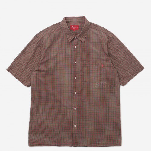 Supreme - Plaid S/S Shirt