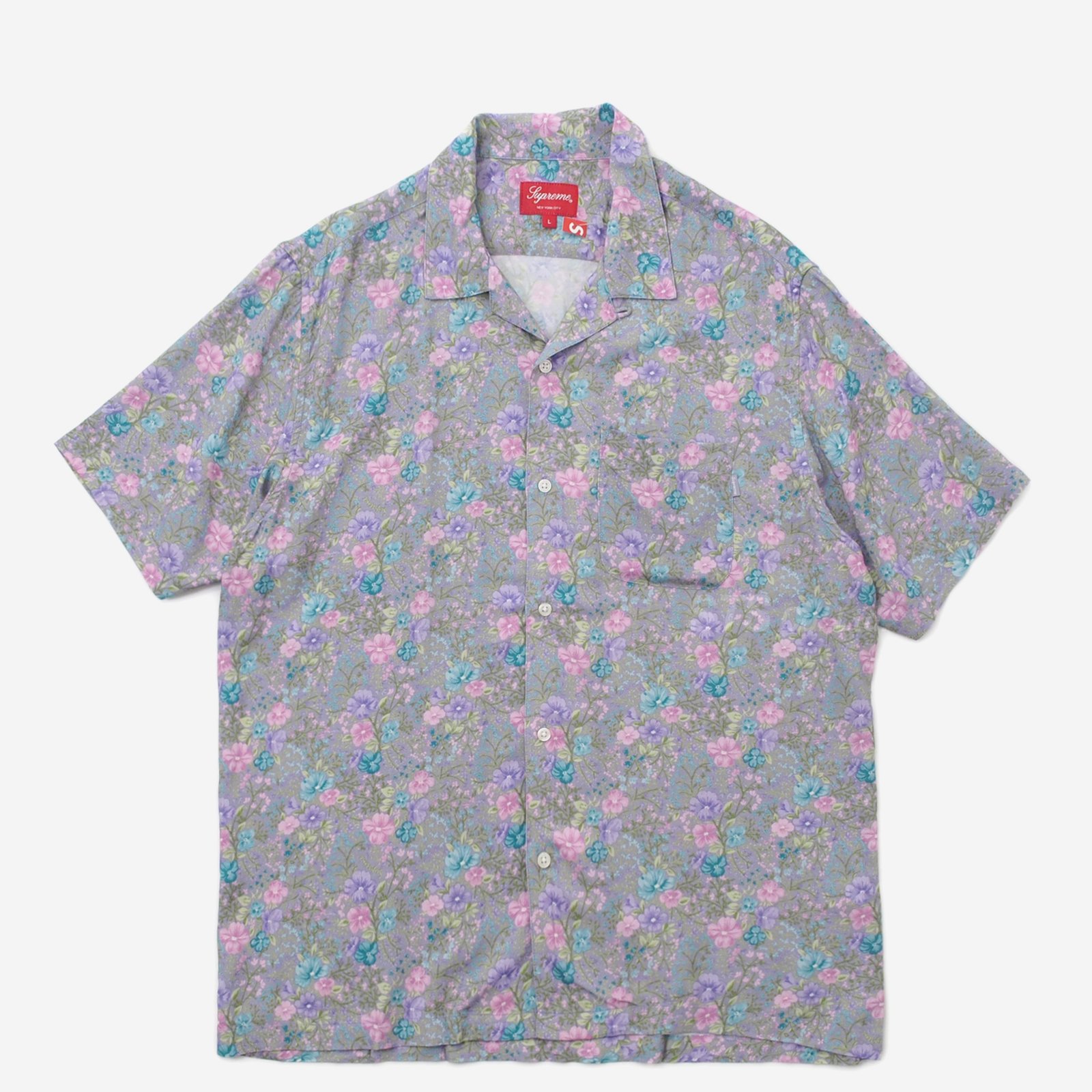 supreme Floral Rayon Shirt