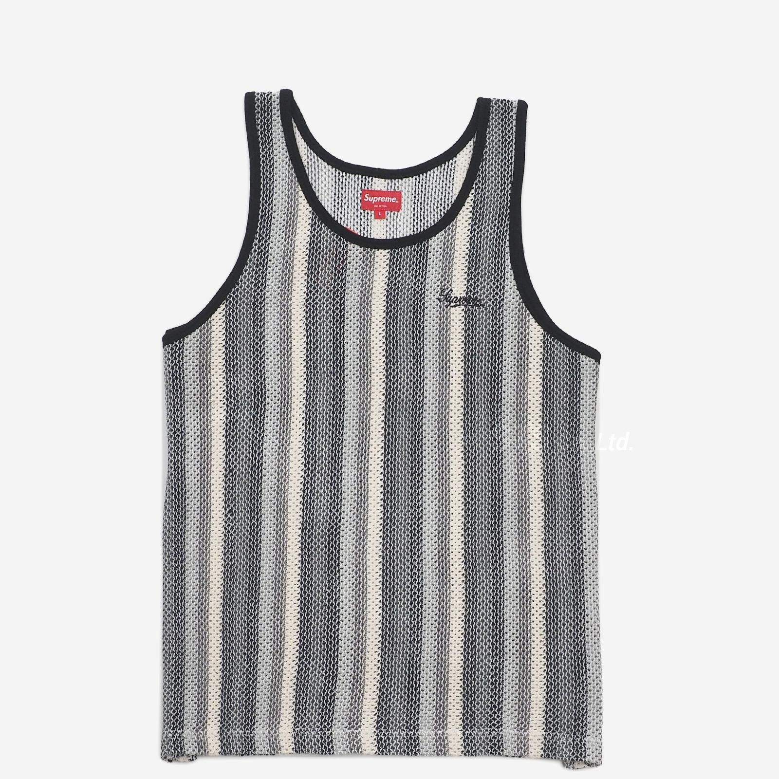 SUPREME 19ss KNIT STRIPE TANK TOP