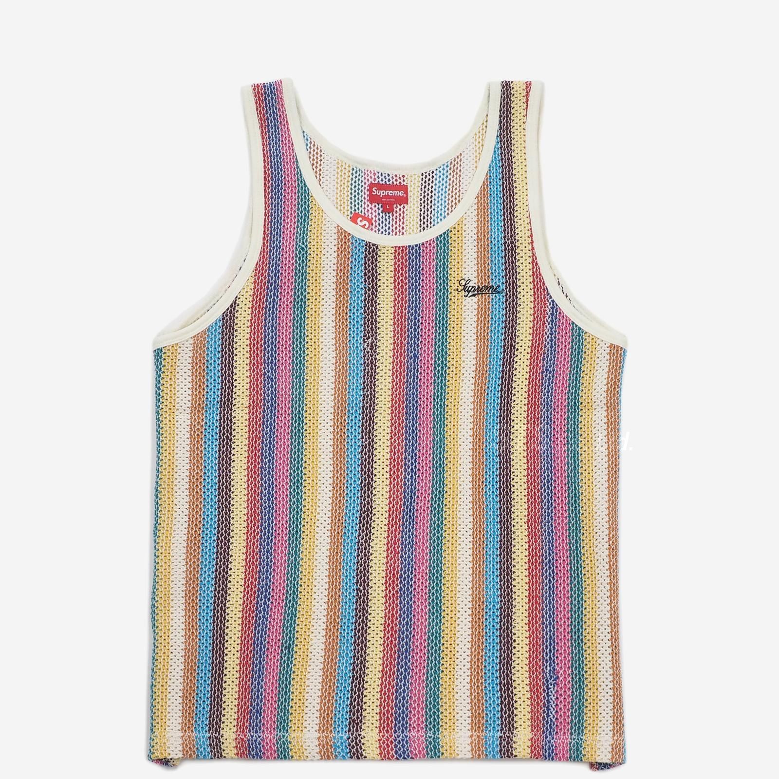 トップス Supreme Knit Stripe Tank Top 23SS Supreme - Knit Stripe Tank Top - ParkSIDER