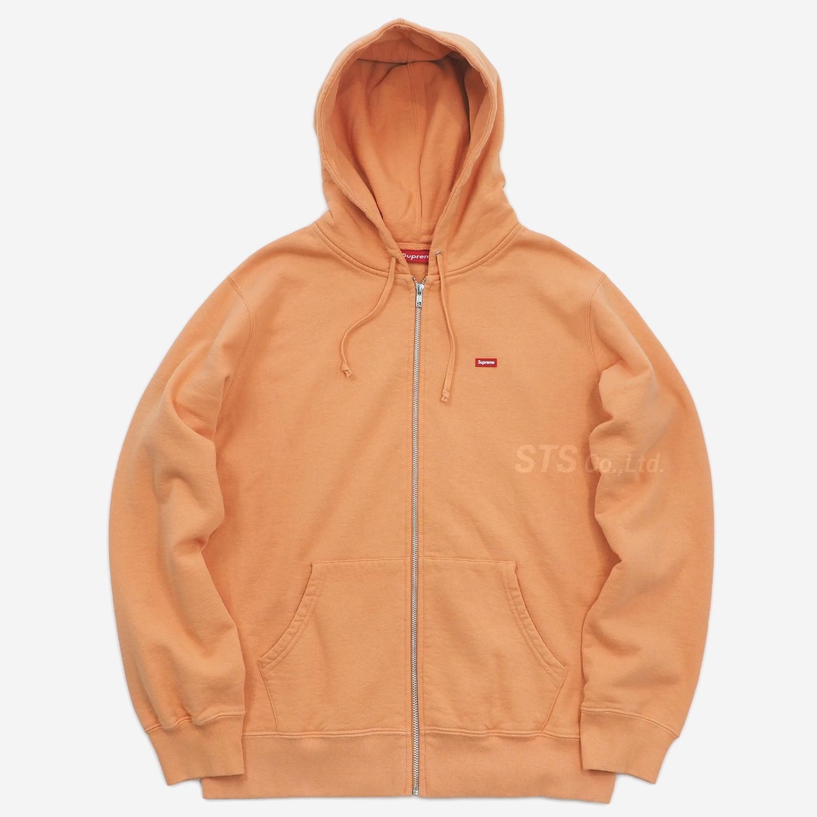 トップス Supreme Small Box Zip Up Supreme Small Box Zip Up Hoodie FW24 Dark Tan - MR KICKS