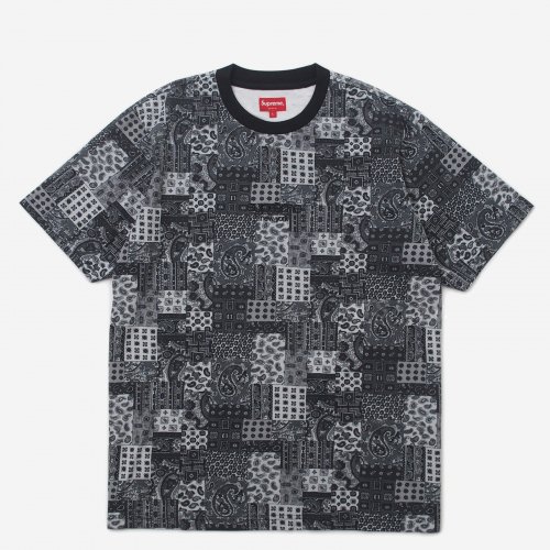 Supreme - Patchwork Paisley S/S Top