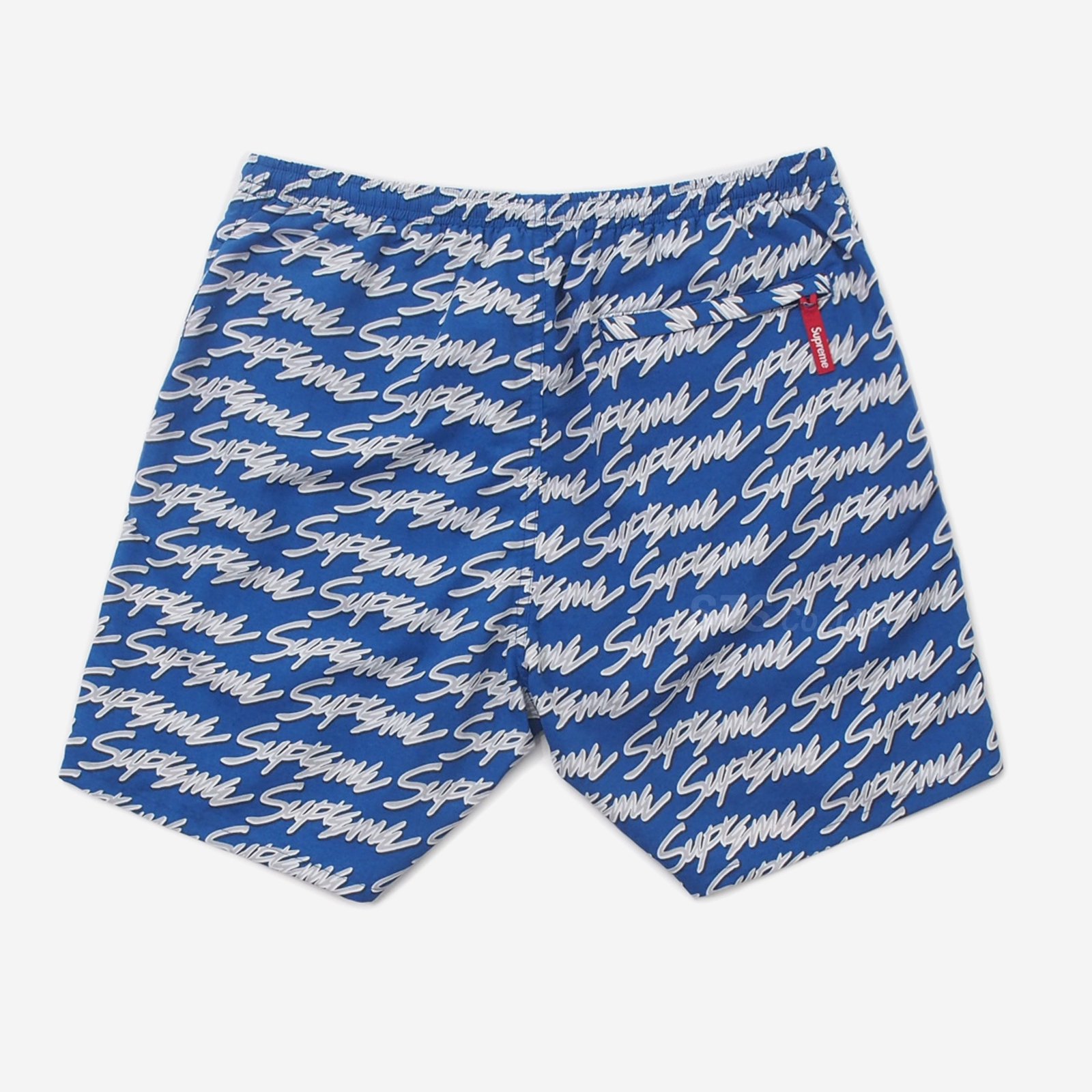 黒S Signature Script Logo Water Short-