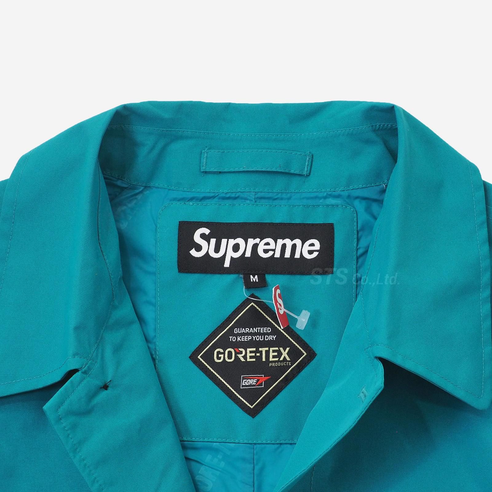 SUPREME GORE-TEX Overcoat コート TEAL ティール