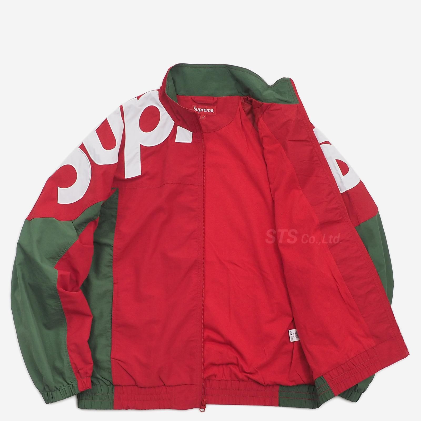 Supreme Shoulder Logo Track Jacket Gold - ナイロンジャケット