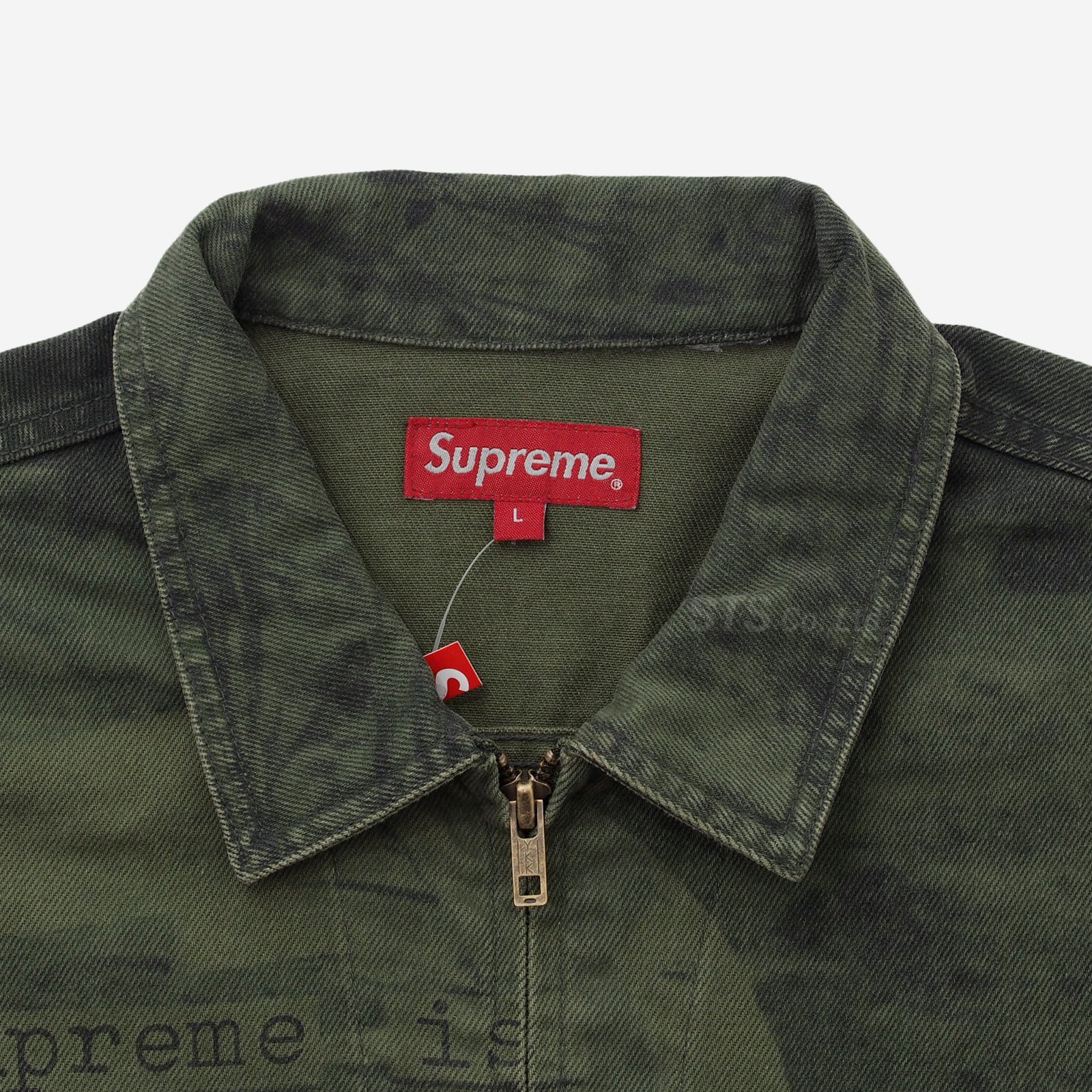 Supreme - Supreme Is Love Denim Work Jacket - ParkSIDER