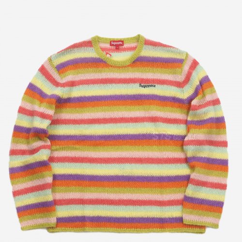Supreme - Stripe Mohair Sweater