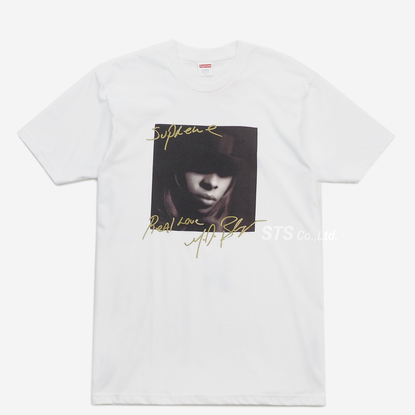 19aw Supreme Mary J. Blige Tee Black LTシャツ/カットソー(半袖/袖なし)