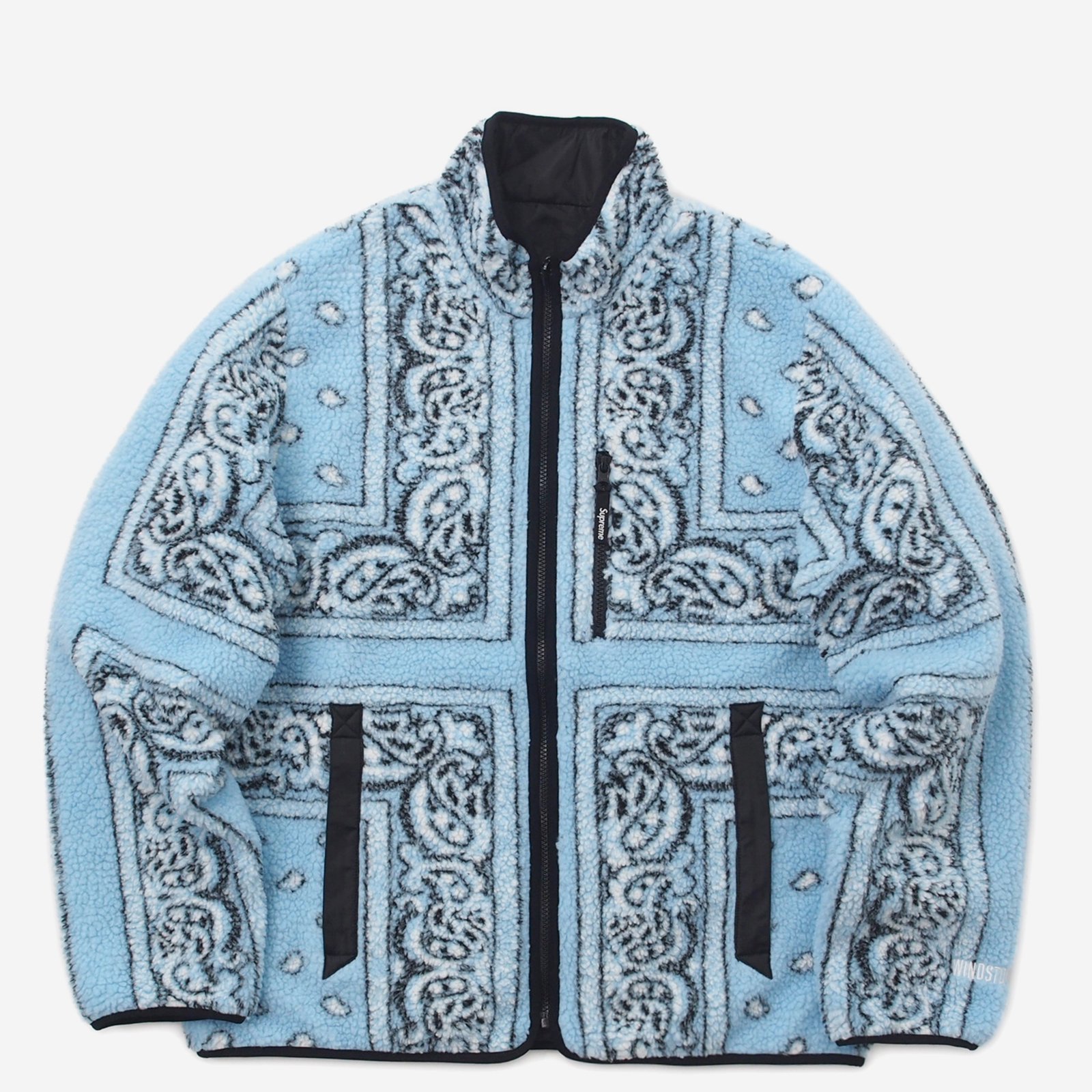 Supreme - Reversible Bandana Fleece Jacket - ParkSIDER