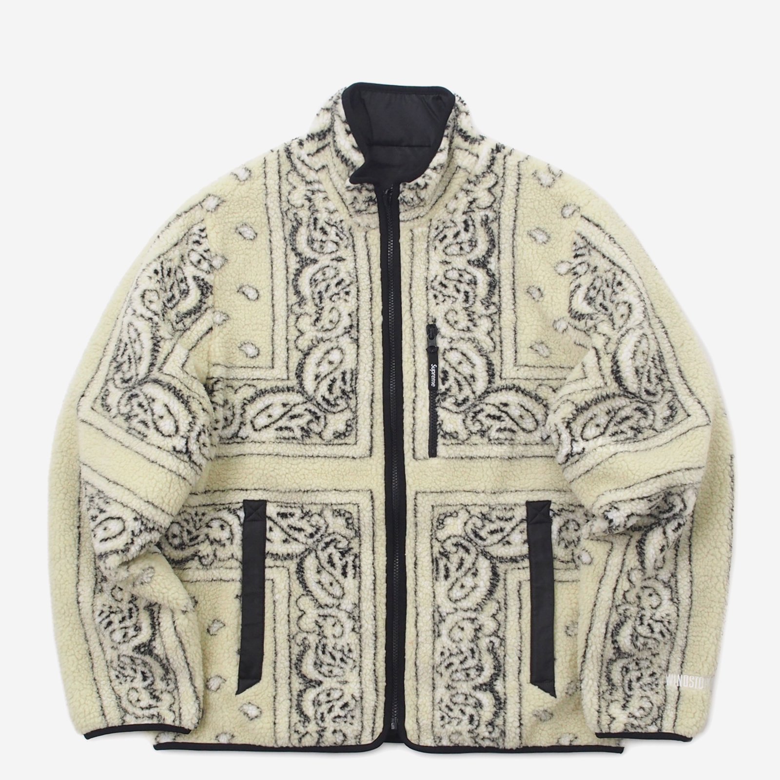 Supreme - Reversible Bandana Fleece Jacket - ParkSIDER
