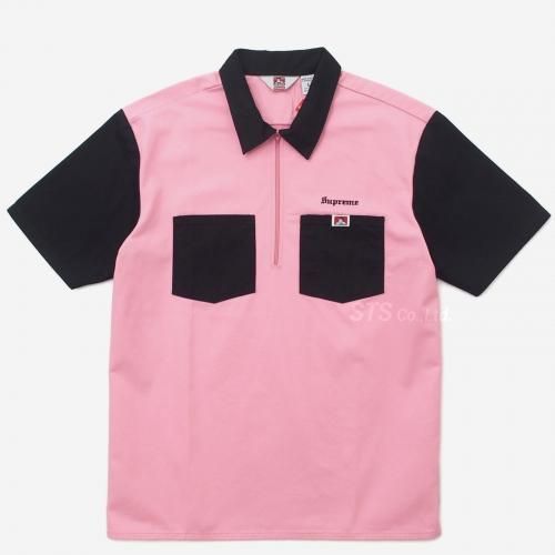 Supreme/Ben Davis Half Zip Work Shirt