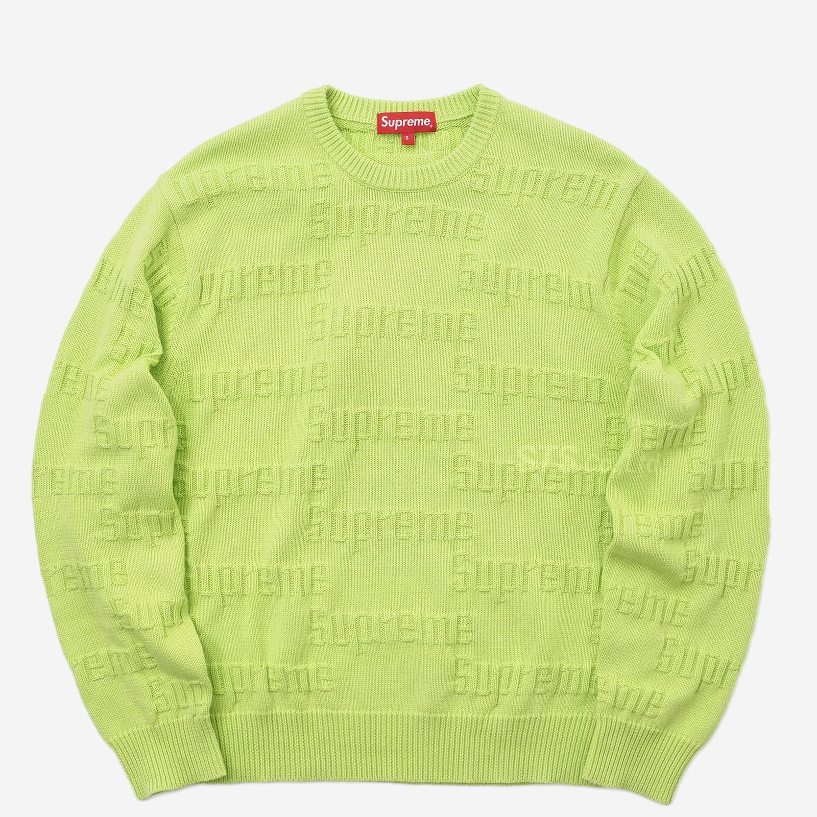 Supreme - Raised Logo Sweater - ParkSIDER