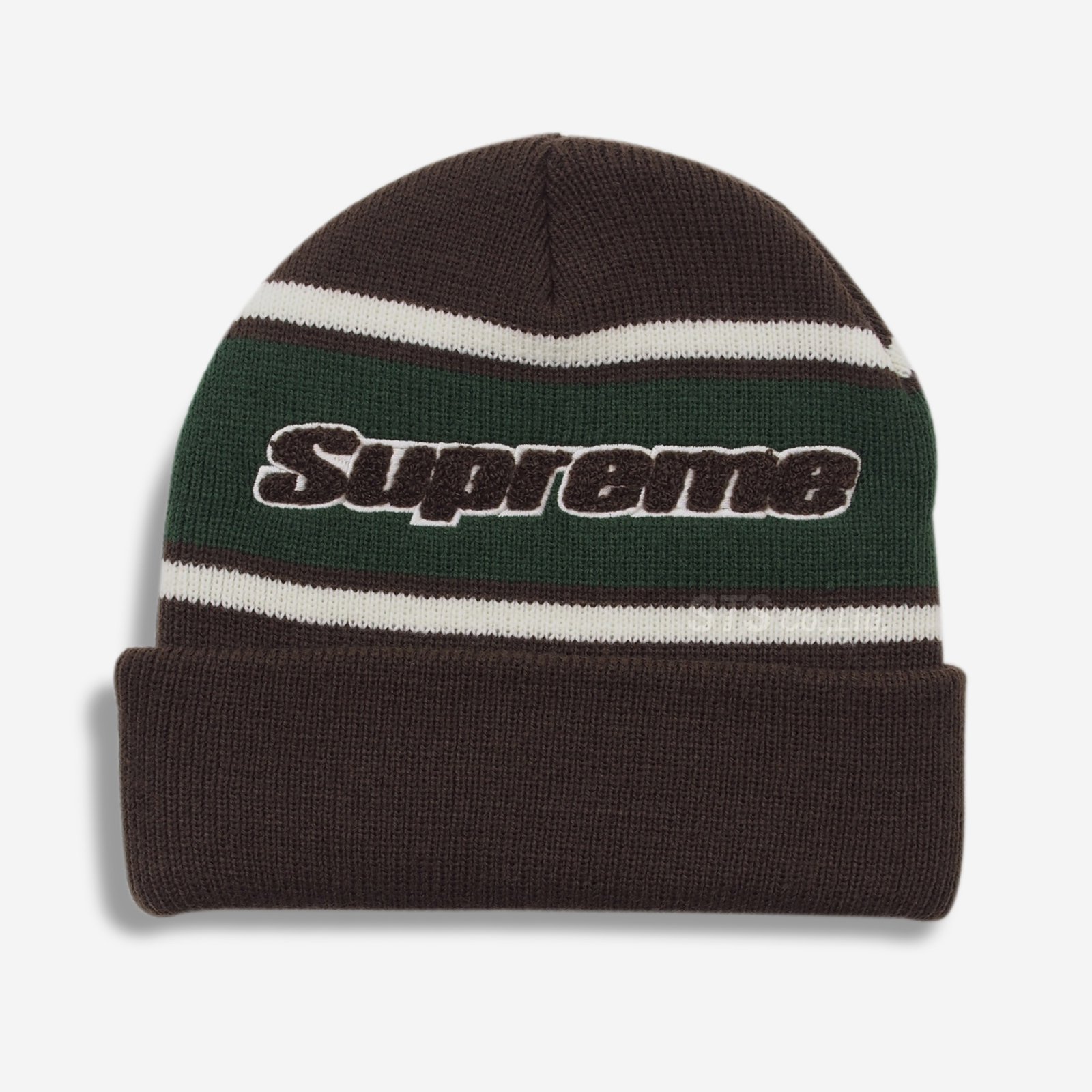 美品 Supreme 19FW Chenille Stripe Beanie - megasoftsistemas.com.br