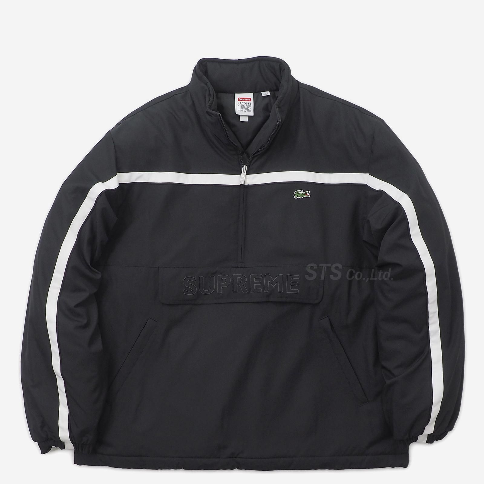 supreme ラコステ lacoste Puffy Halfジャケット/アウター - ブルゾン