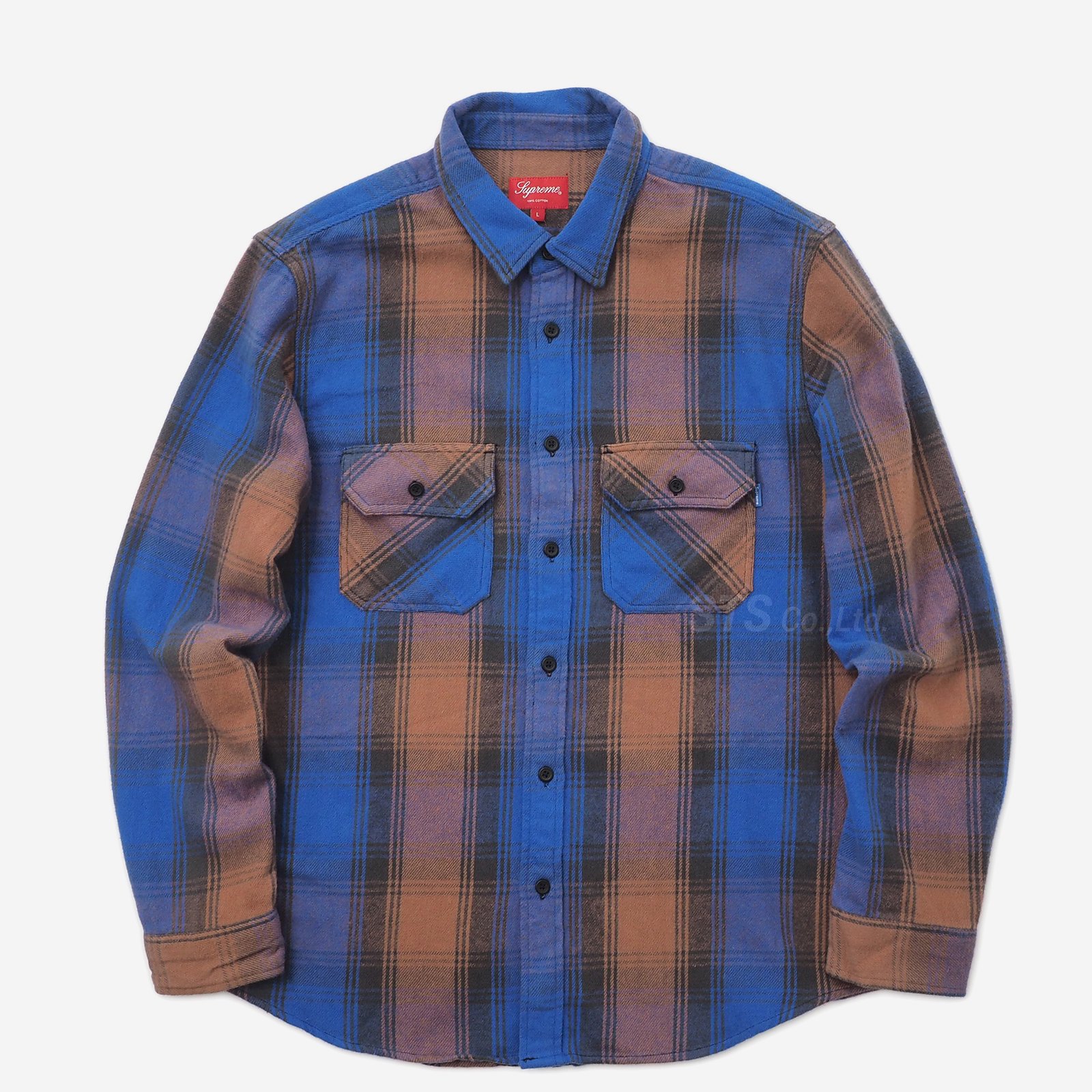 SUPREME 19AW Heavyweight Flannel Shirtトップス