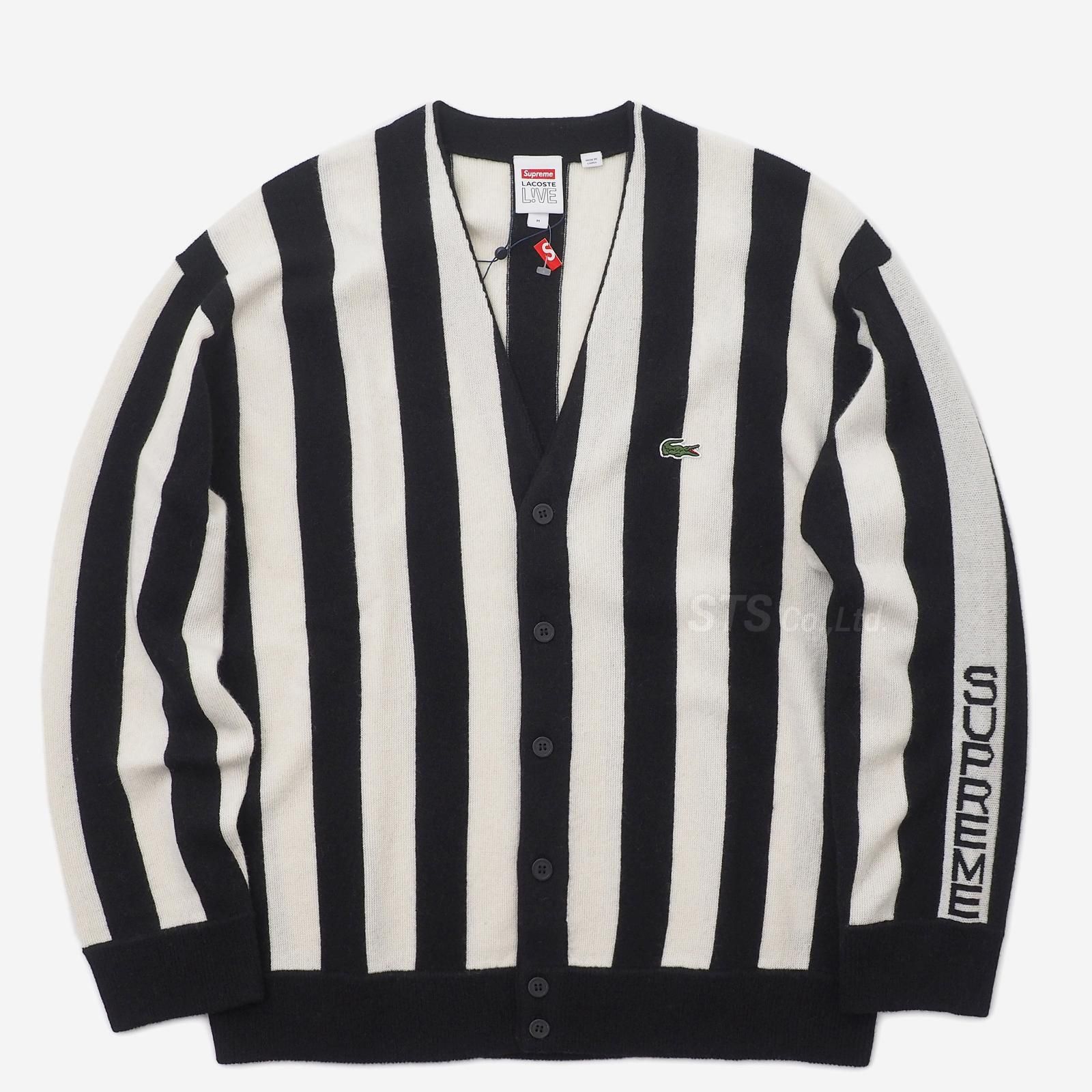 Supreme LACOSTE Stripe Cardigan - カーディガン