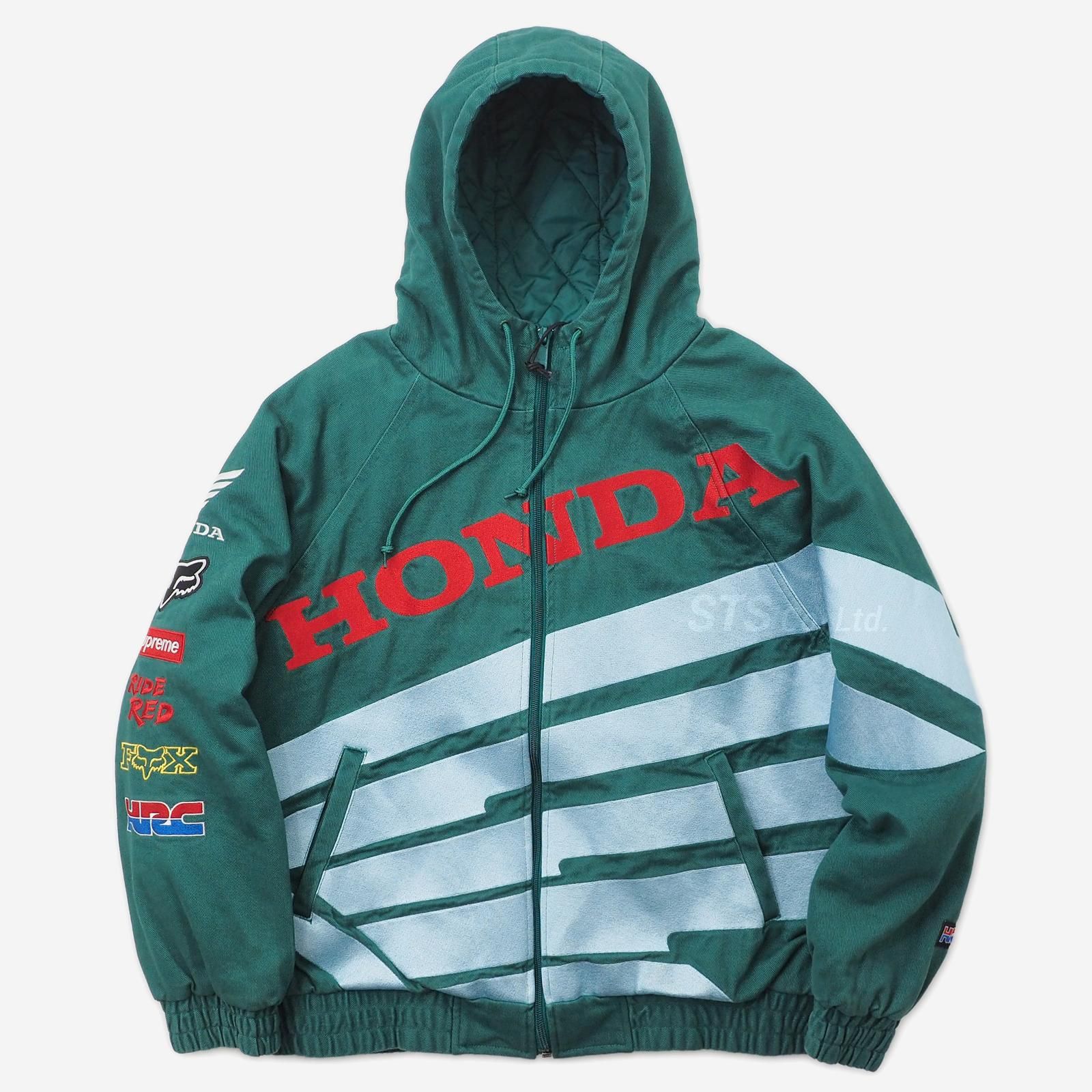 Supreme/Honda/Fox Racing Puffy Zip Up Jacket - ParkSIDER