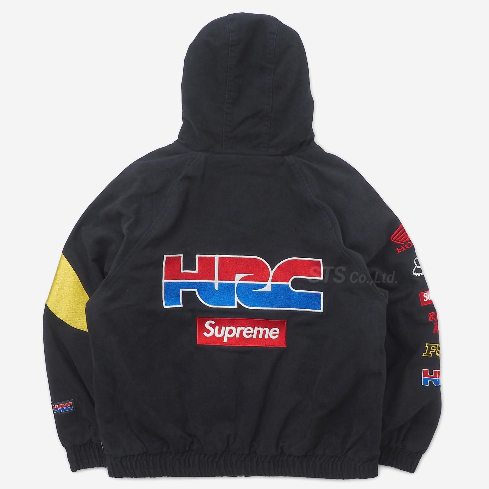 supreme honda fox racingpuffyzipupjacket