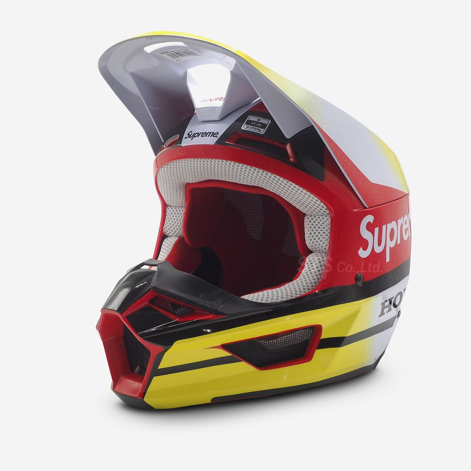 Supreme/Honda Fox Racing V1 Helmet - ParkSIDER