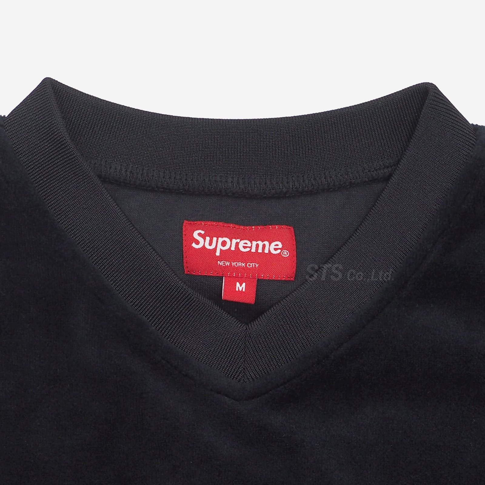 Supreme Velour Football Jersey Mustard