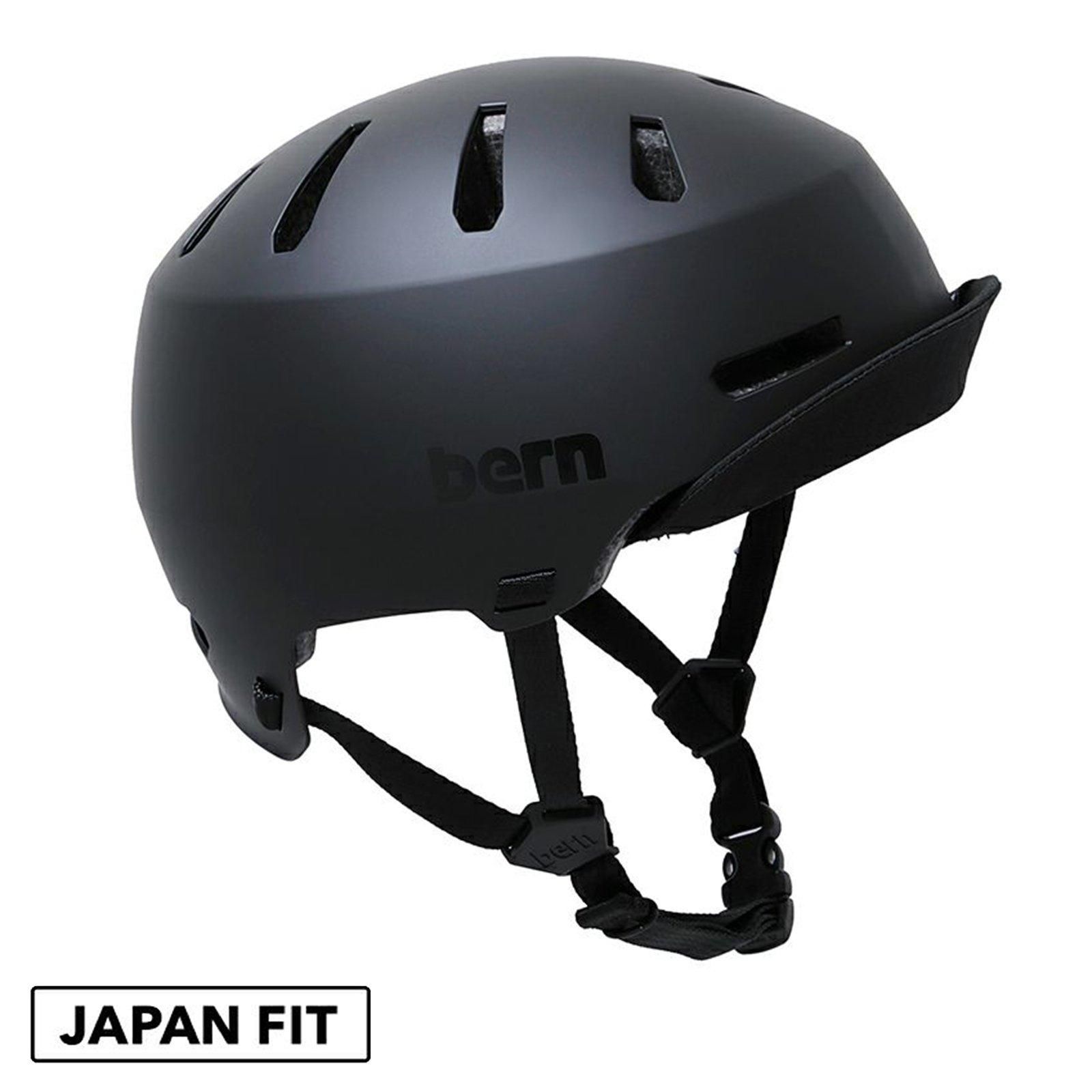 bern - Macon Visor 2.0 / Matte Black | ストリートベースの高いデザイン性が人気のbern（バーン） -  ParkSIDER