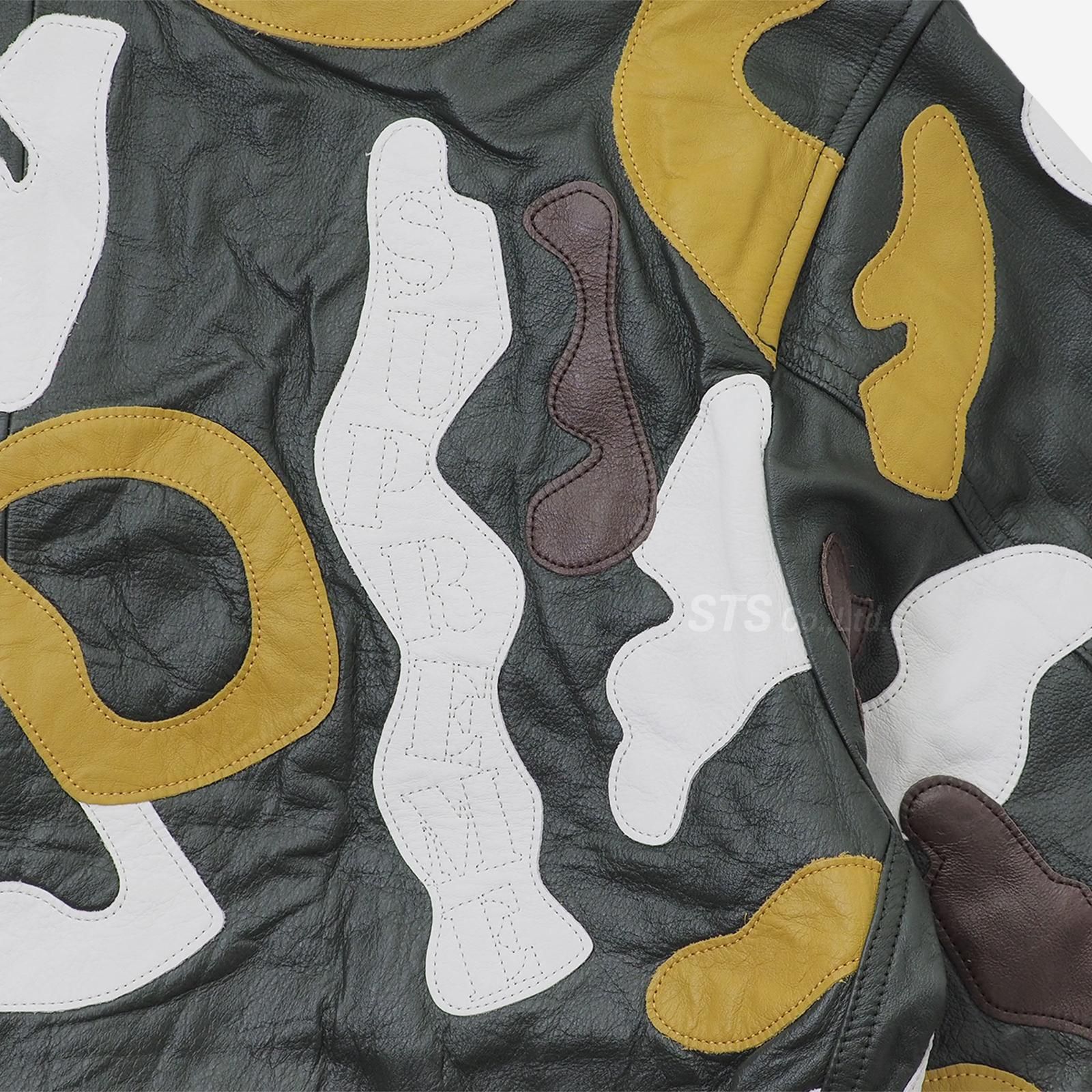 新品未使用　シュプリーム　camo leather fooded jacket Supreme Camo Leather Hooded Jacket (FW19) - $698